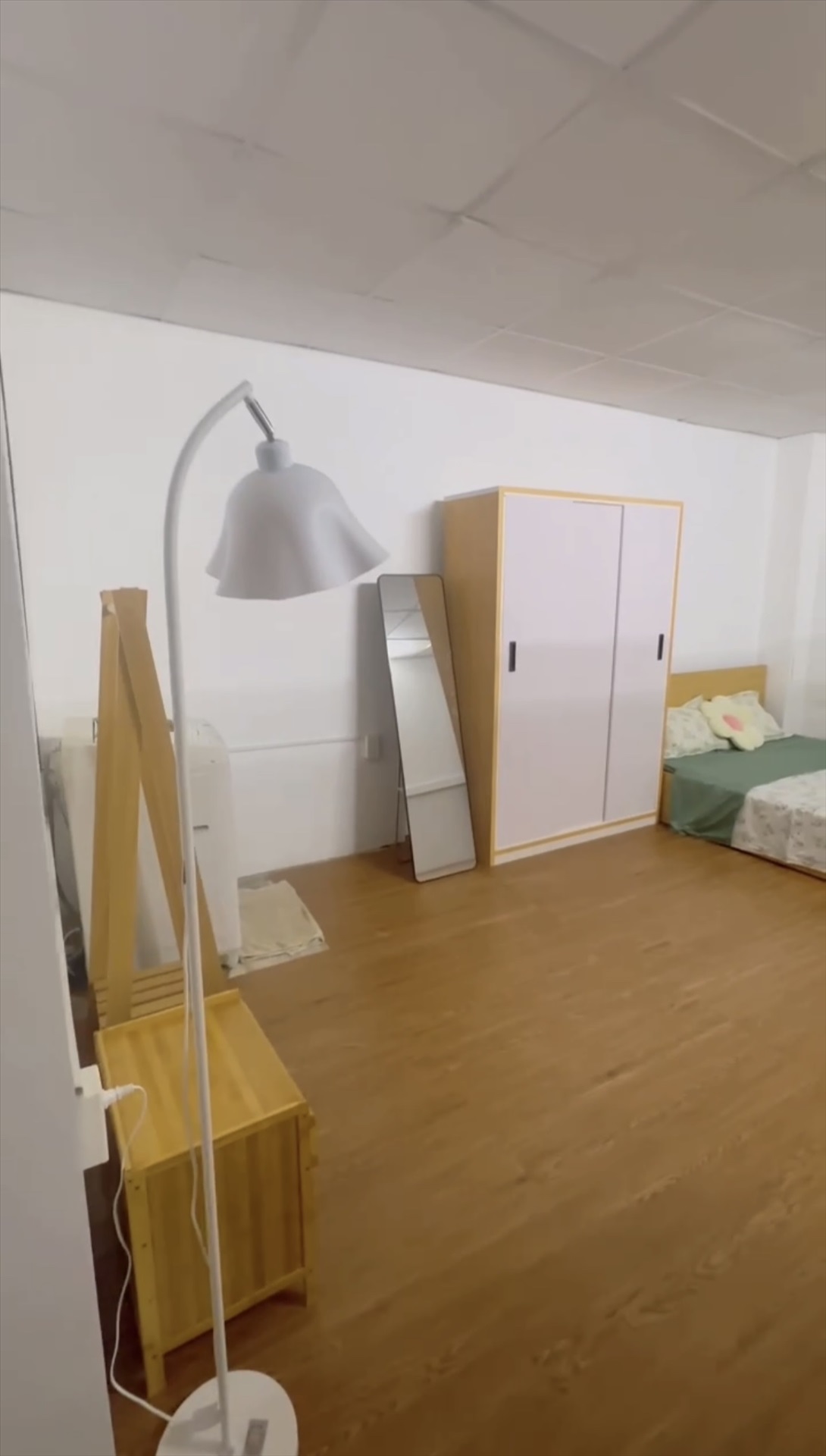 Phòng trọ Studio 25m2 tại TU House Cộng Hòa - Tân Bình - Phòng ngủ
