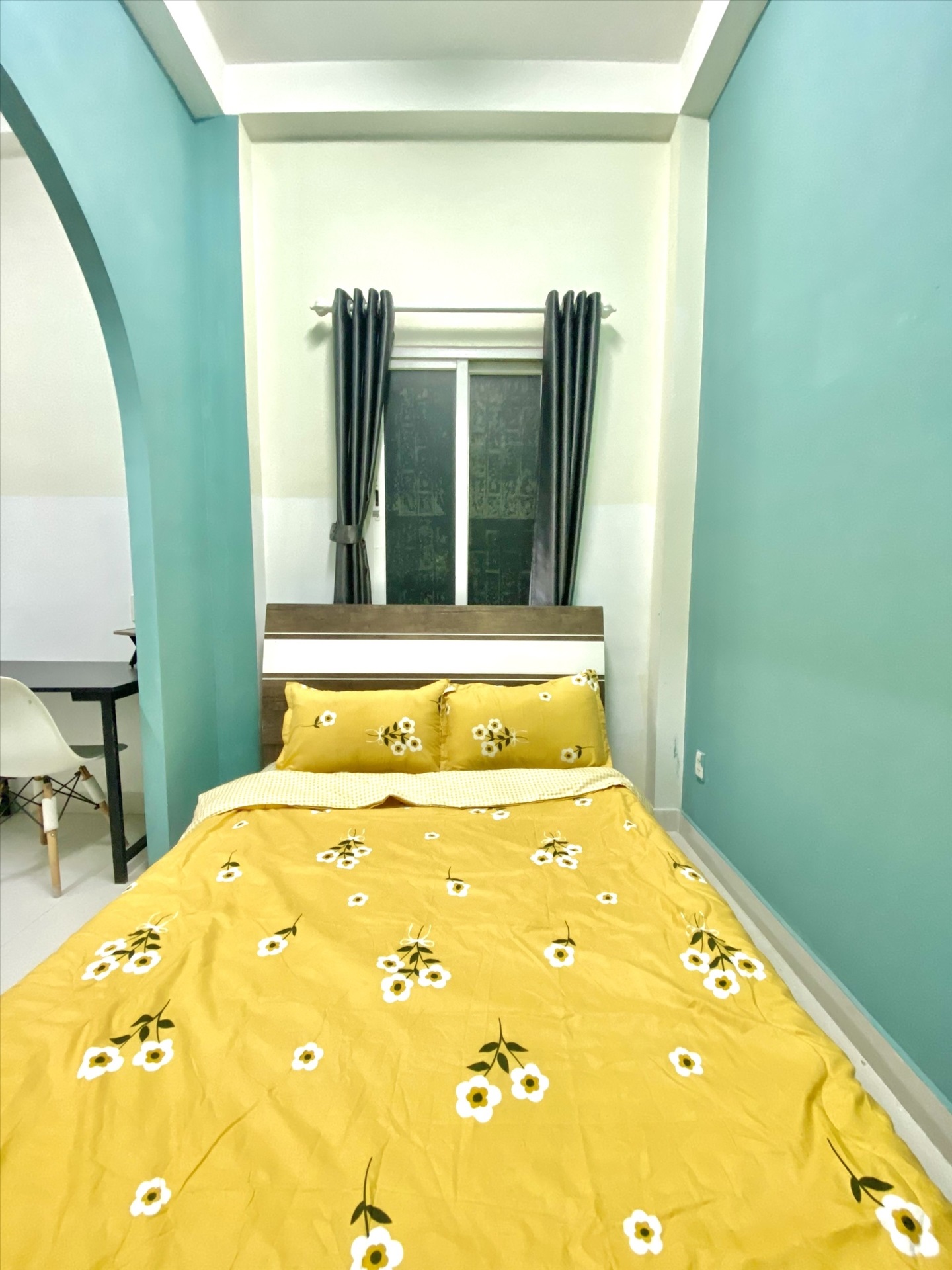 Phòng trọ Studio 20m2 tại Fam Home Bùi Quang Là - Gò Vấp - Phòng ngủ