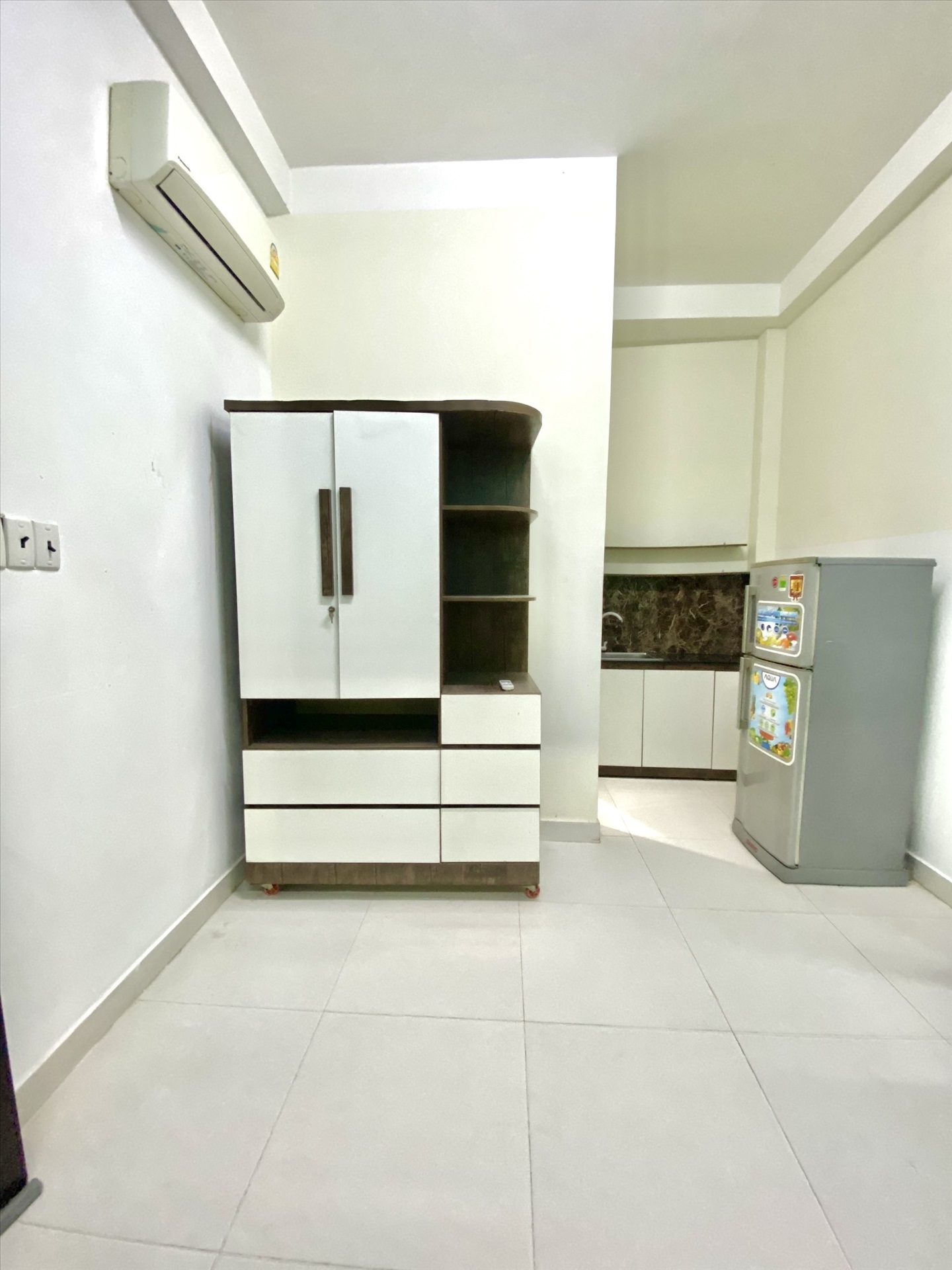 Phòng trọ Studio 20m2 tại Fam Home Bùi Quang Là - Gò Vấp - Phòng ngủ