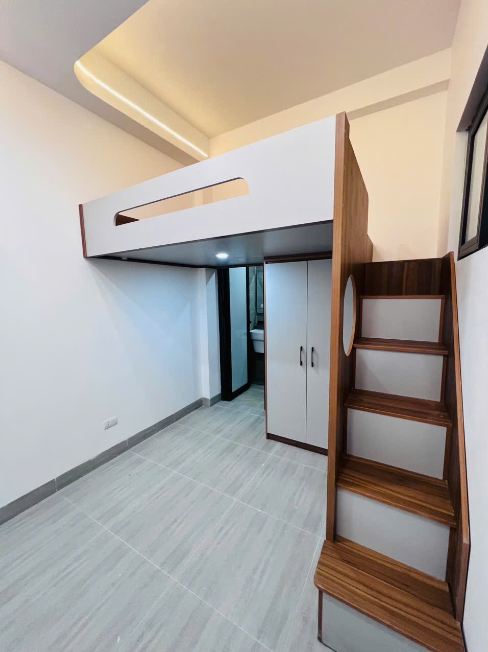 Phòng trọ Studio 25m2 tại FUNHOME Phạm Văn Đồng - Bắc Từ Liêm - Phòng ngủ