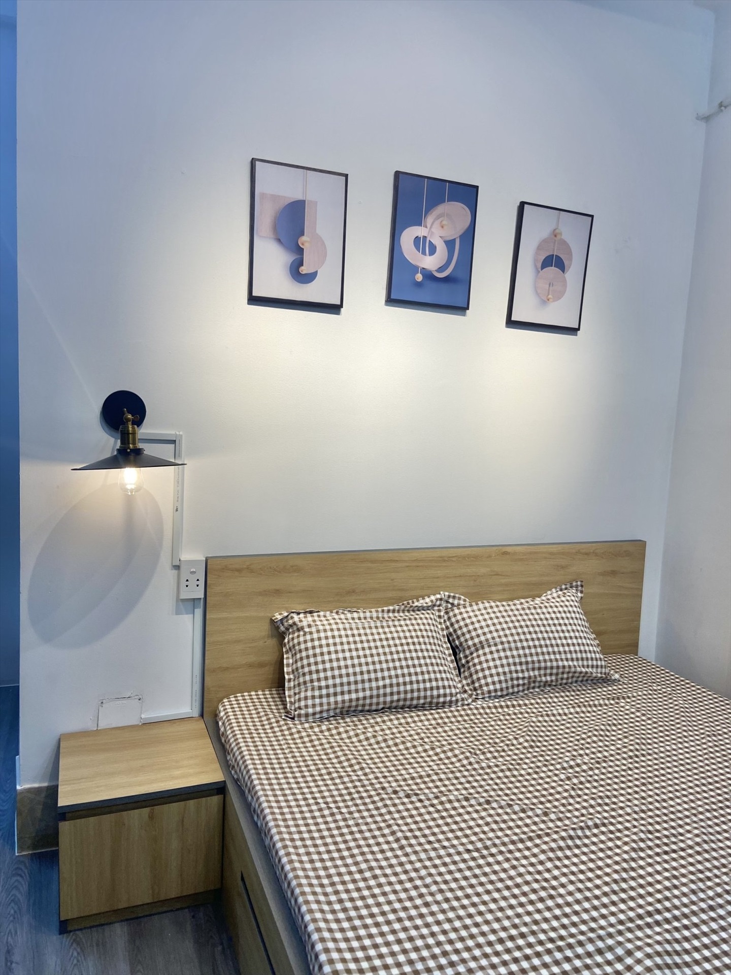 Phòng trọ Studio 30m2 tại NQ Housing Đặng Dung - Quận 1 - Phòng ngủ