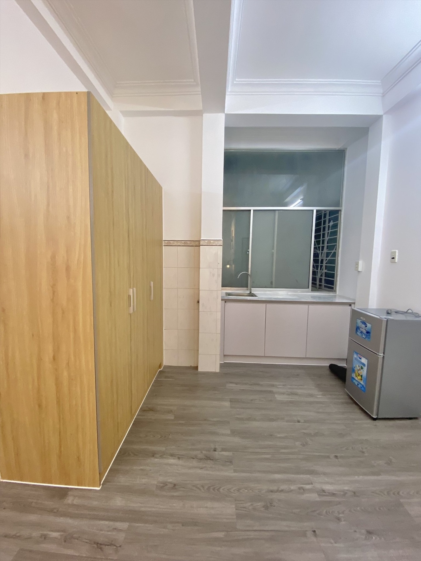 Phòng trọ Studio 30m2 tại NQ Housing Đặng Dung - Quận 1 - Phòng ngủ