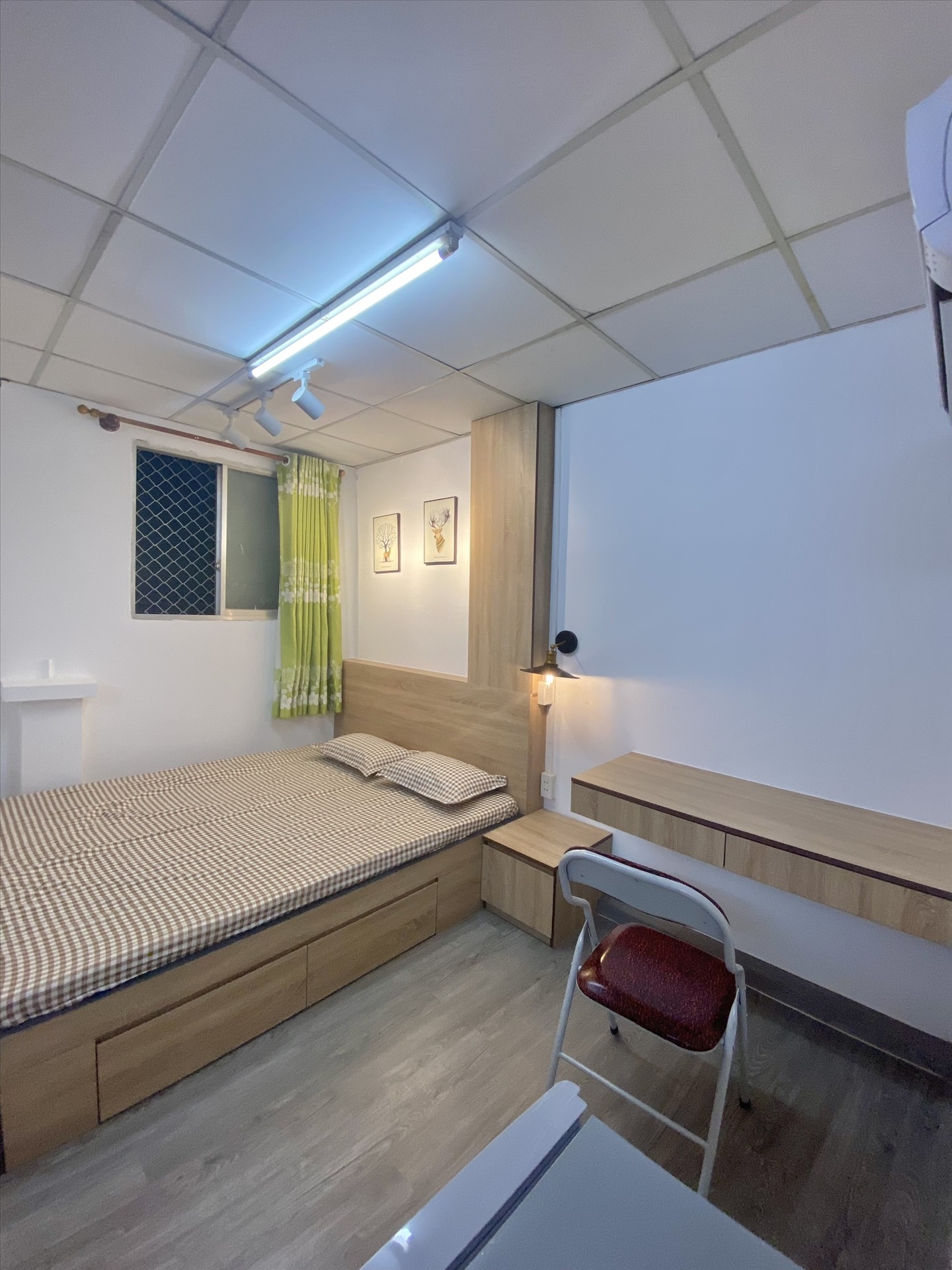 Phòng trọ 1 Phòng ngủ 50m2 tại NQ Housing Đặng Dung - Quận 1 - Phòng ngủ
