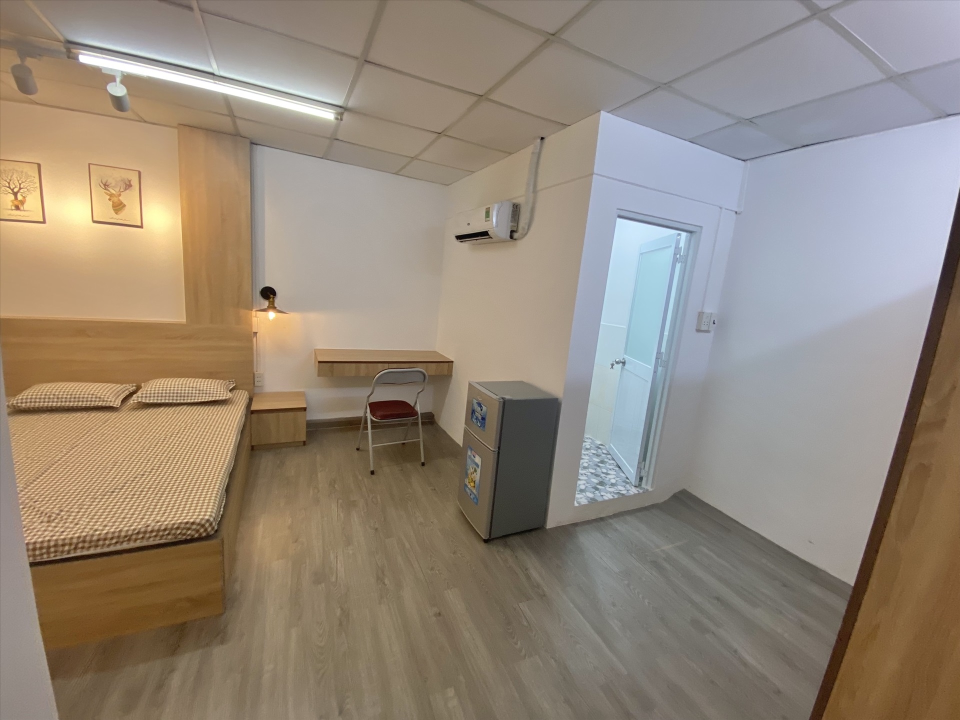 Phòng trọ 1 Phòng ngủ 50m2 tại NQ Housing Đặng Dung - Quận 1 - Phòng ngủ