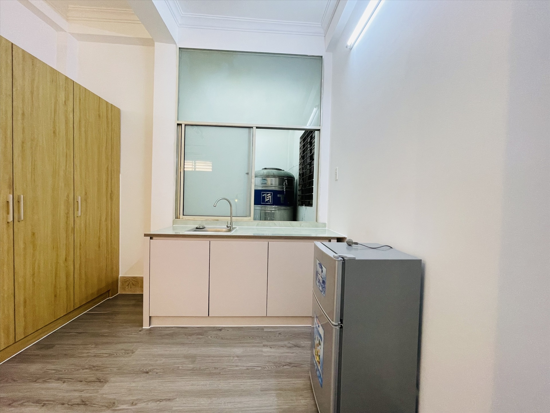 Phòng trọ Studio 30m2 tại NQ Housing Đặng Dung - Quận 1 - Phòng ngủ