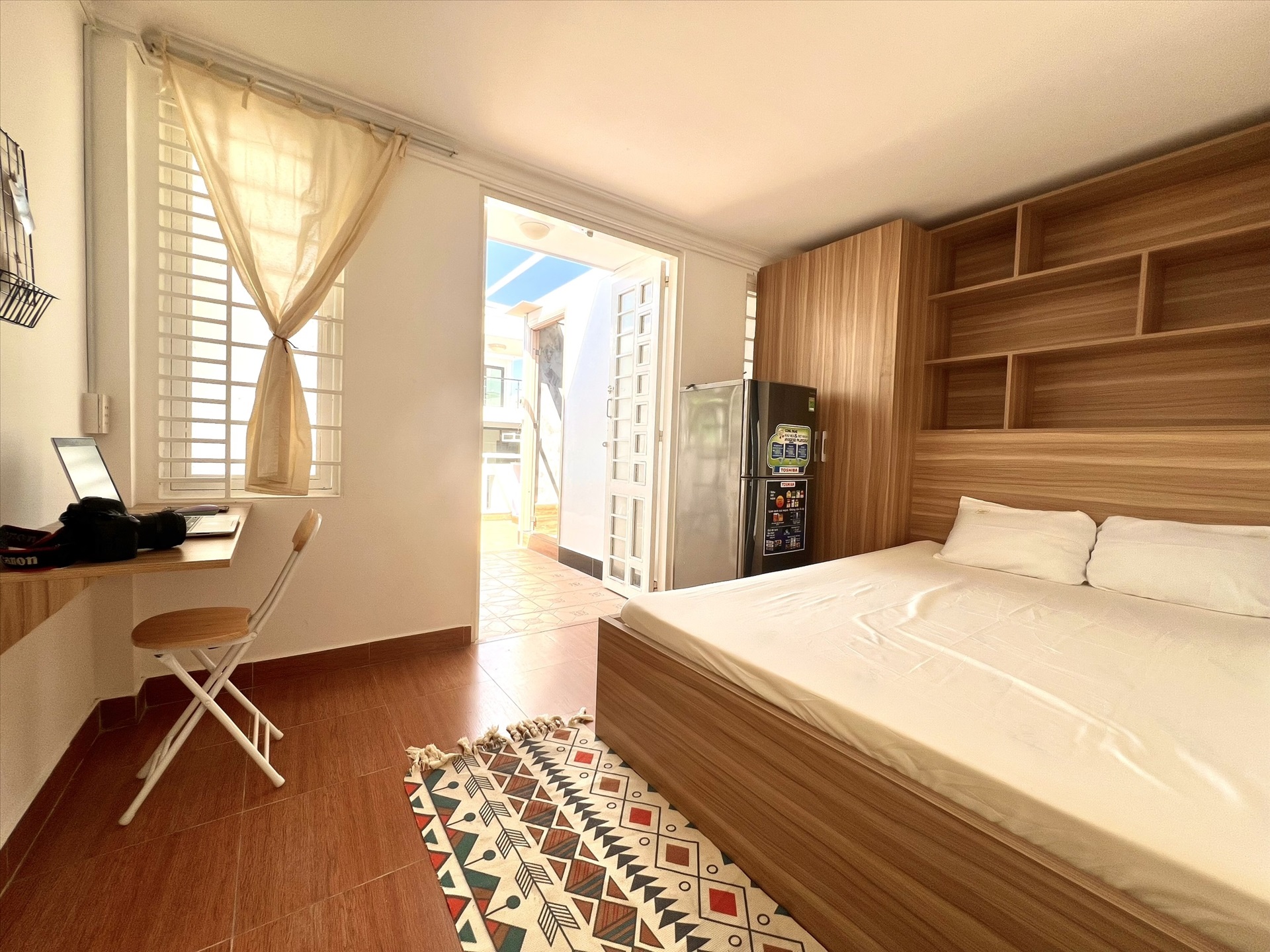 Phòng trọ 1 Phòng ngủ 35m2 tại NQ Housing Hoa Hồng - Phú Nhuận - Phòng ngủ