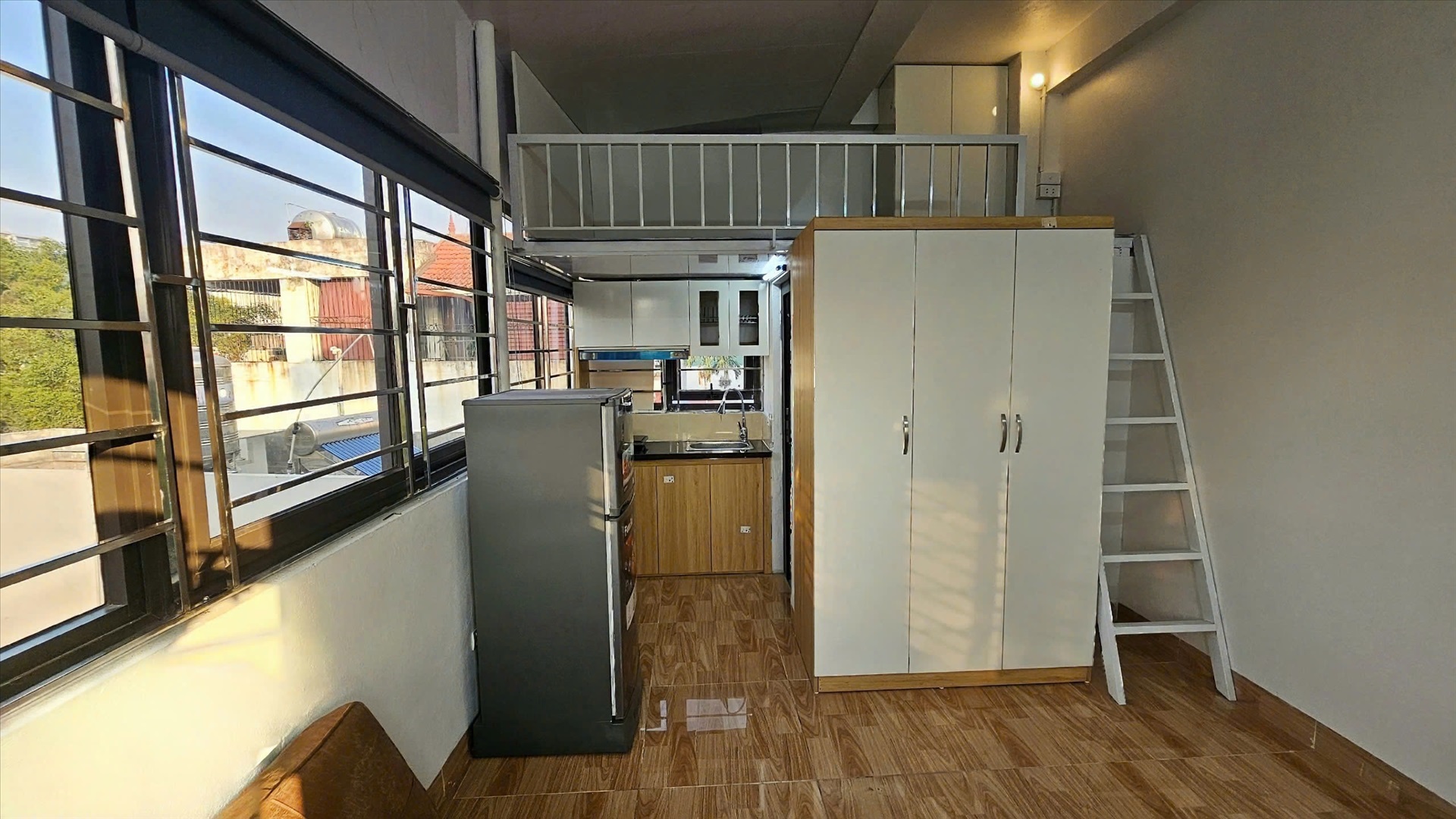 Phòng trọ Duplex 28m2 tại AV Homes Đội Cấn - Ba Đình - Phòng khách