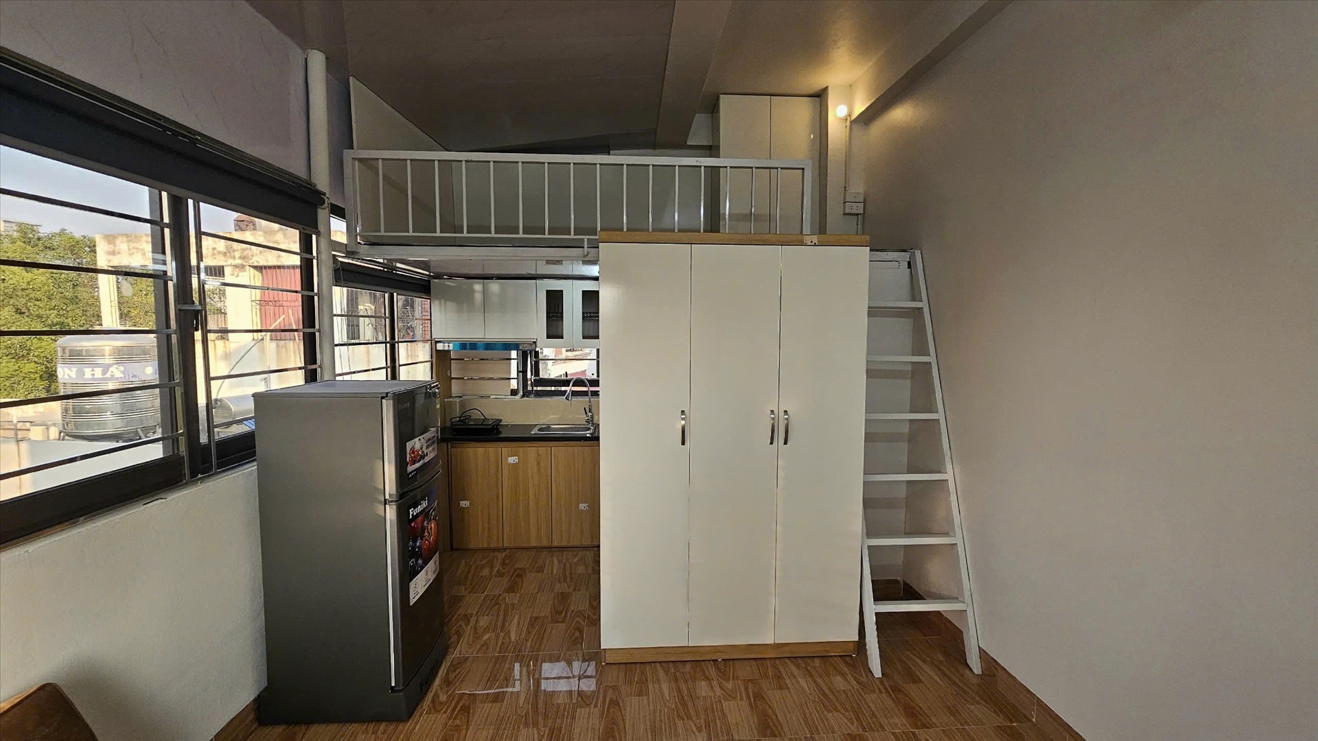 Phòng trọ Duplex 28m2 tại AV Homes Đội Cấn - Ba Đình - Phòng ngủ
