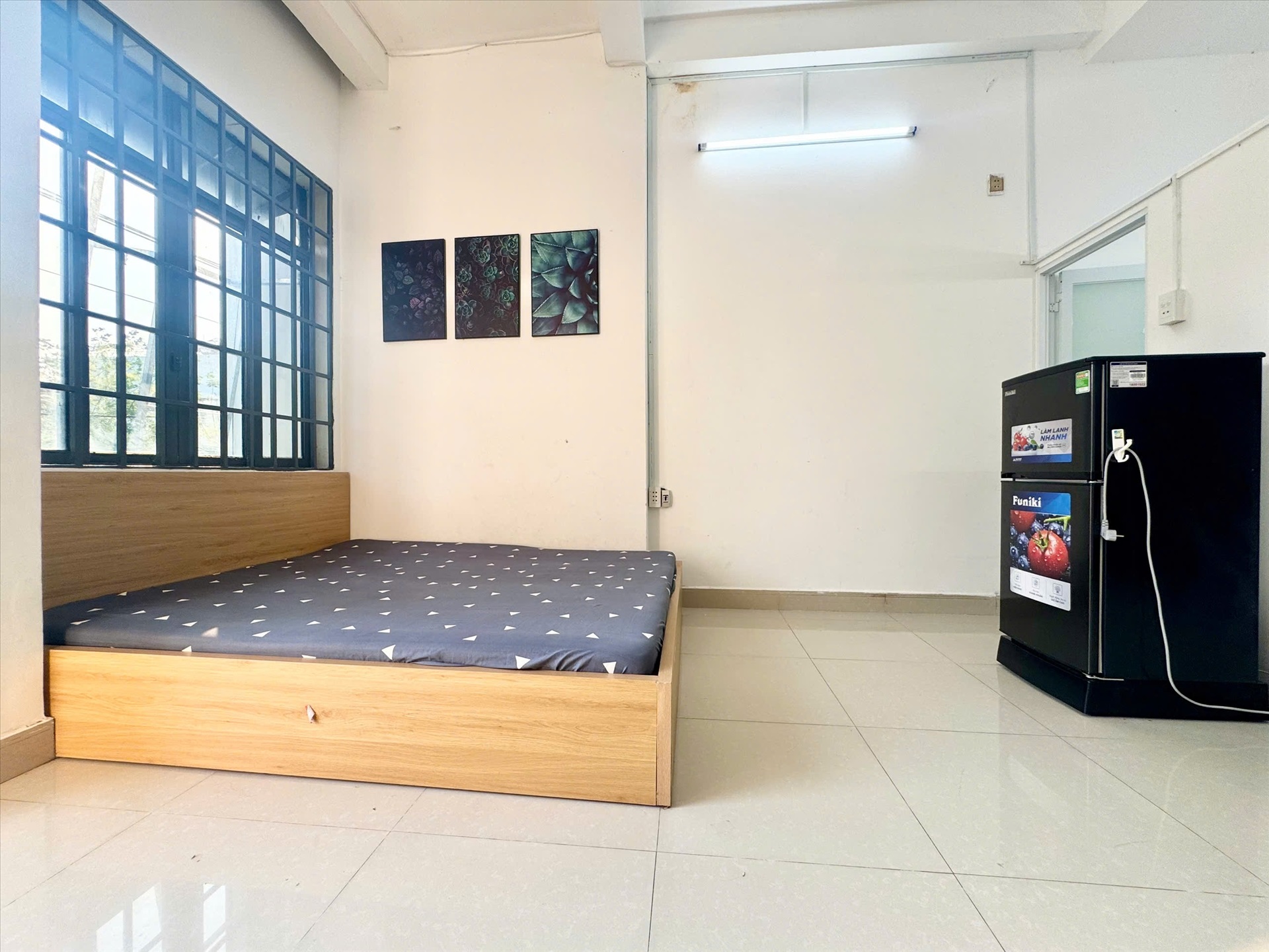 Phòng trọ Studio 30m2 tại MP Houes Đường D9 - Tân Phú - Phòng ngủ