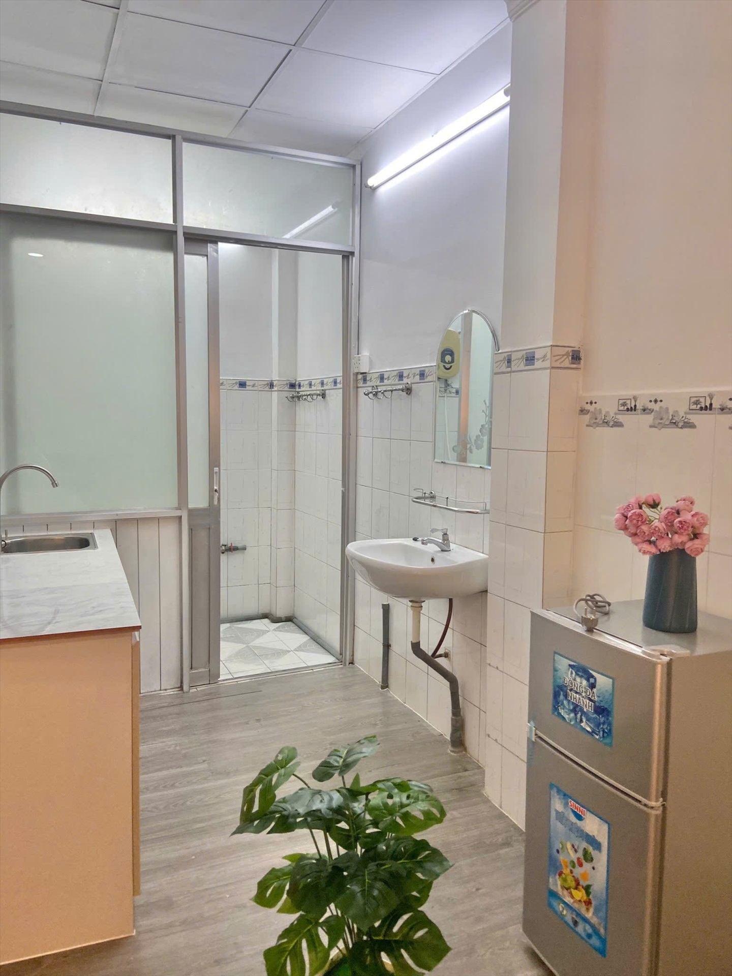 Phòng trọ Studio 40m2 tại NQ Housing Đặng Dung - Quận 1 - Phòng tắm