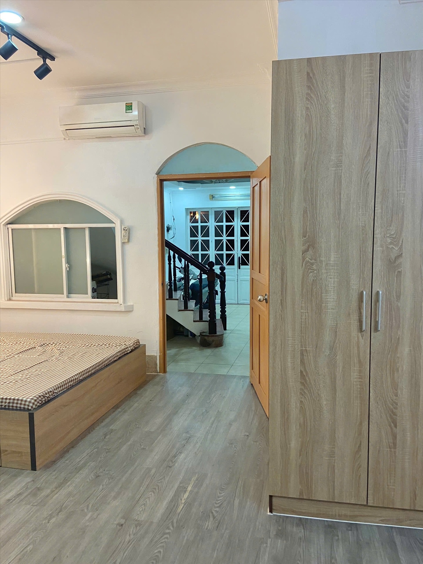 Phòng trọ Studio 40m2 tại NQ Housing Đặng Dung - Quận 1 - Phòng ngủ