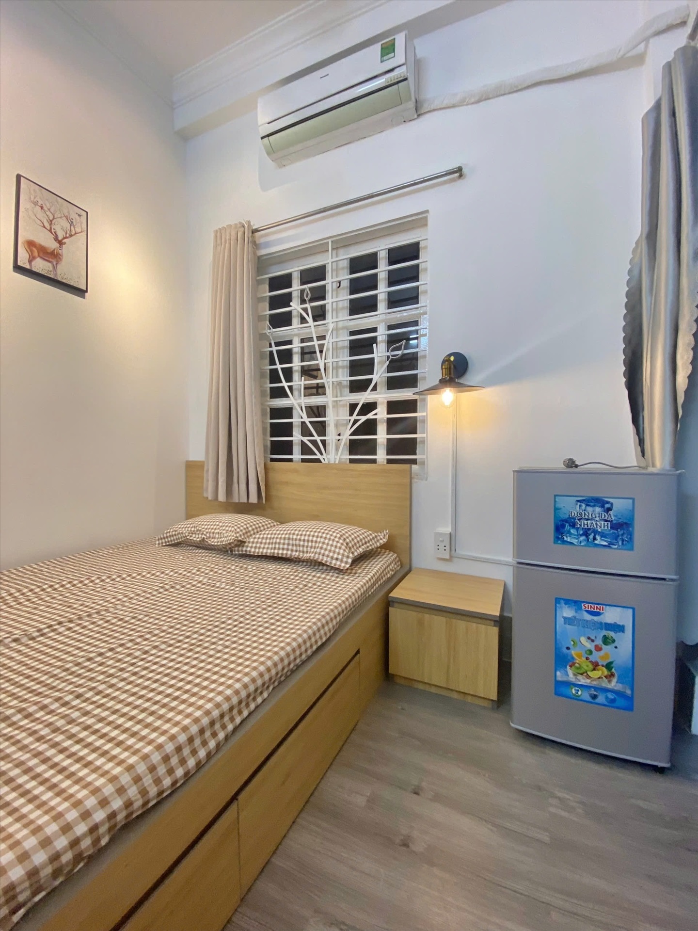 Phòng trọ Studio 18m2 tại NQ Housing Đặng Dung - Quận 1 - Phòng ngủ