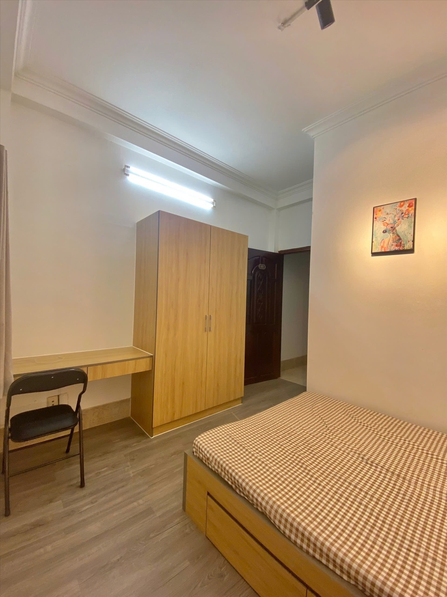 Phòng trọ Studio 18m2 tại NQ Housing Đặng Dung - Quận 1 - Phòng ngủ