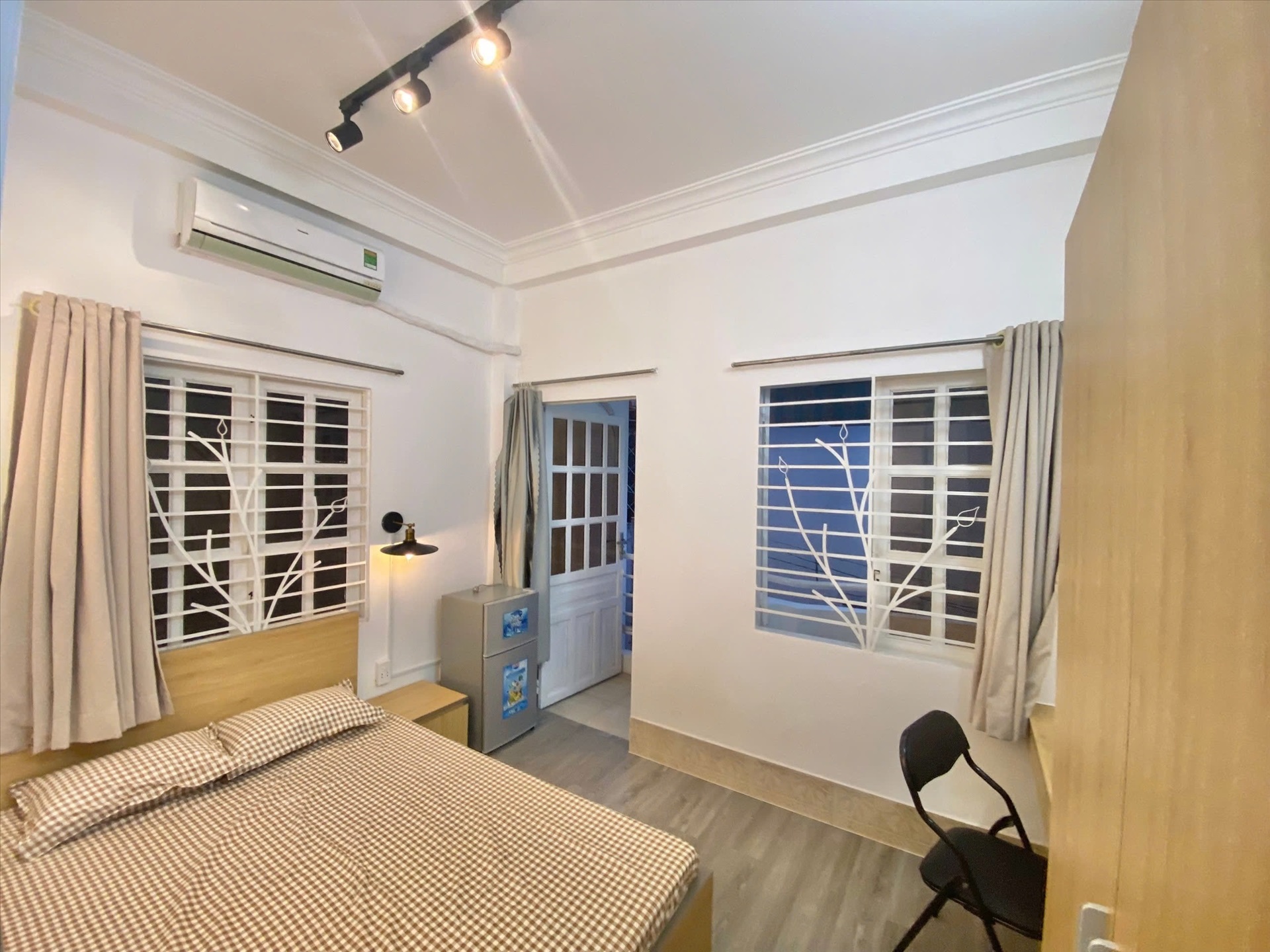 Phòng trọ Studio 18m2 tại NQ Housing Đặng Dung - Quận 1 - Phòng ngủ