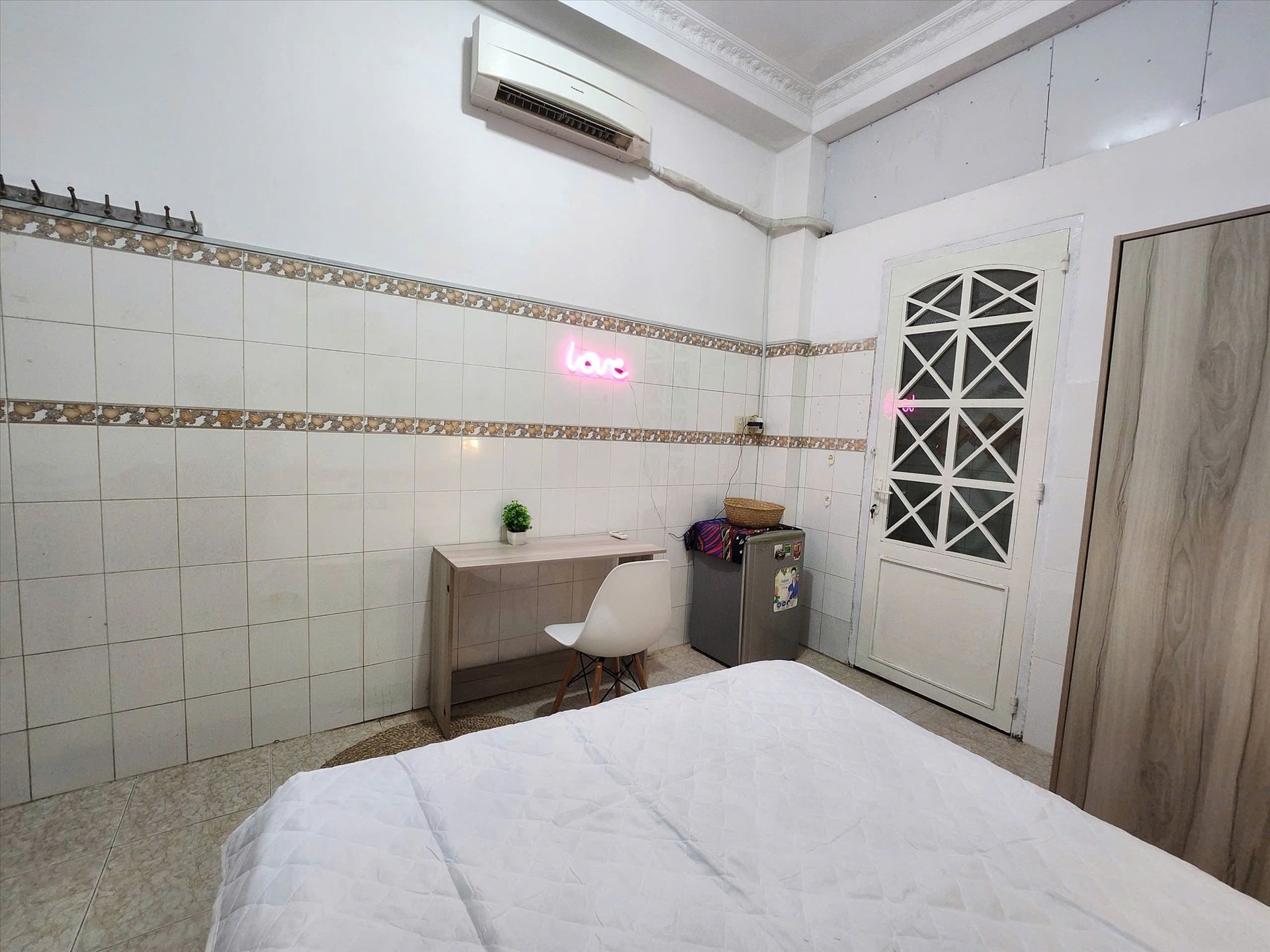 Phòng trọ Studio 30m2 tại NQ Housing Hai Bà Trưng - Quận 1 - Phòng ngủ
