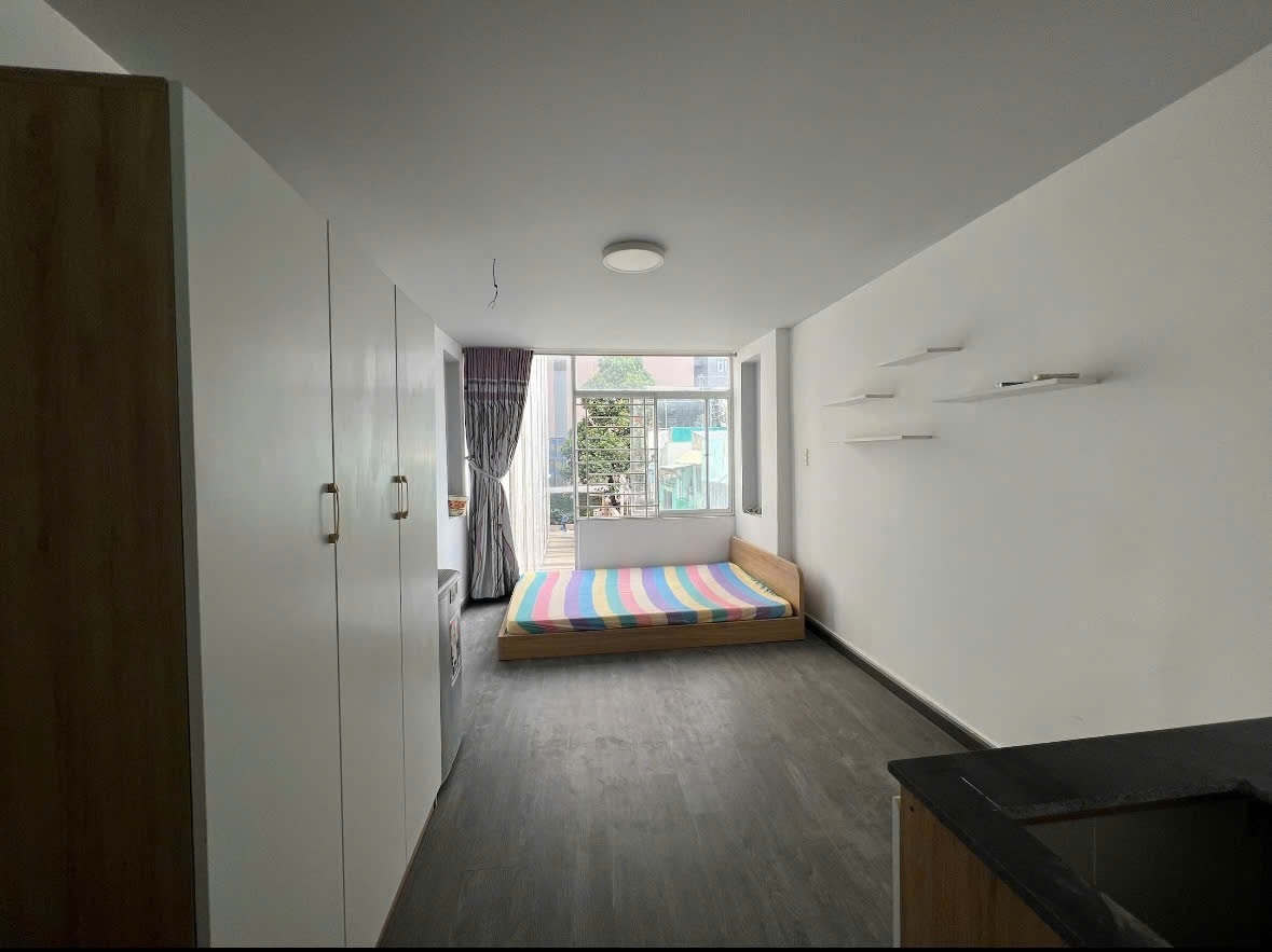 Phòng trọ Studio 25m2 tại NQ Housing Nguyễn Đình Chiểu - Quận 1 - Phòng ngủ