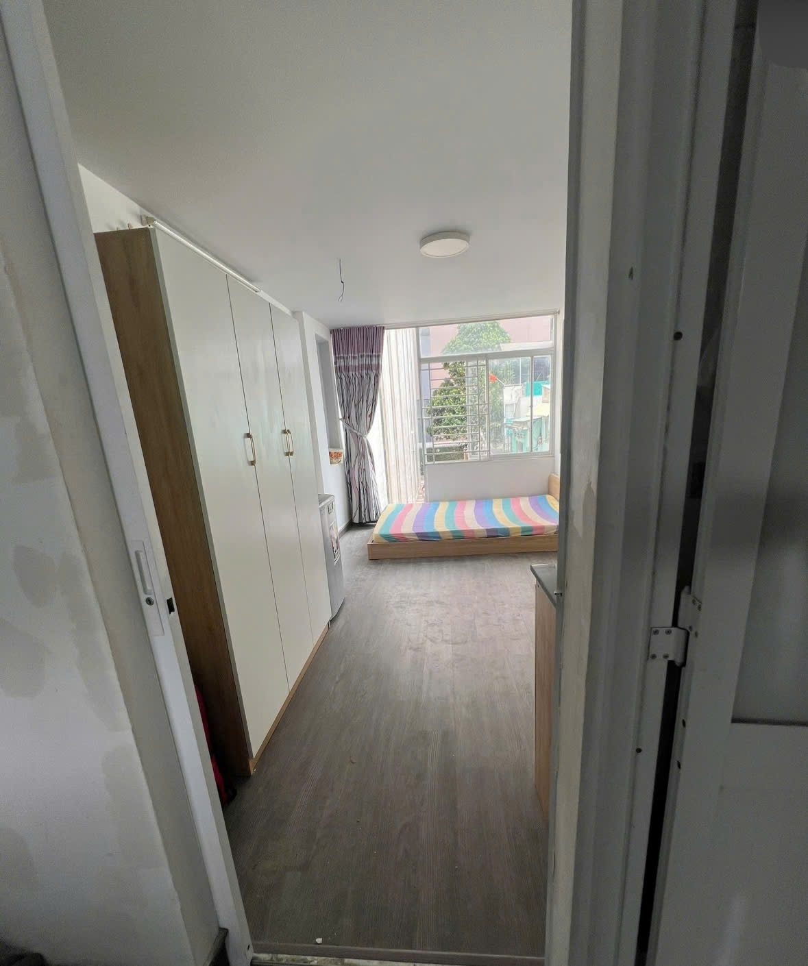 Phòng trọ Studio 25m2 tại NQ Housing Nguyễn Đình Chiểu - Quận 1 - Phòng ngủ