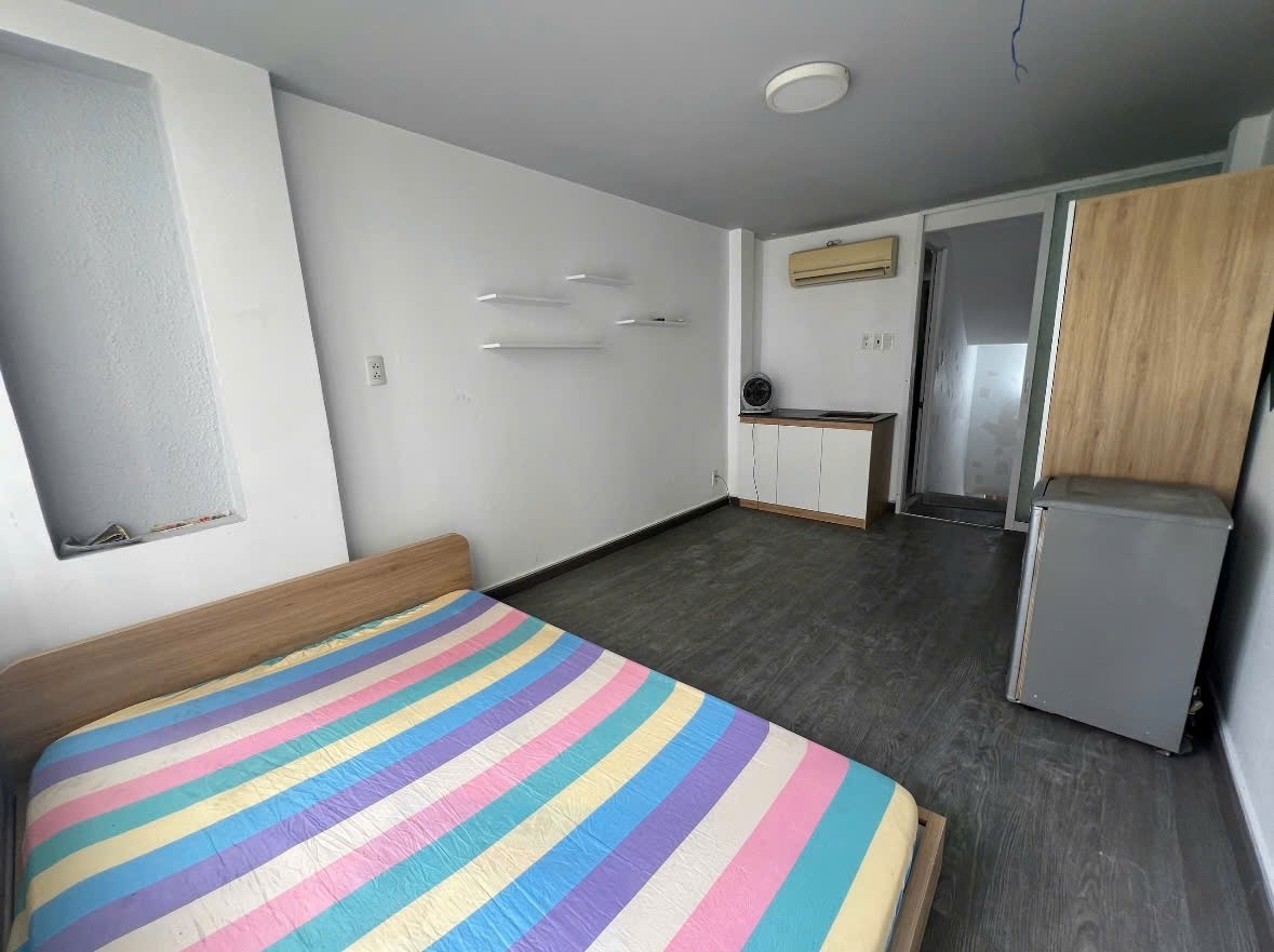 Phòng trọ Studio 25m2 tại NQ Housing Nguyễn Đình Chiểu - Quận 1 - Phòng ngủ