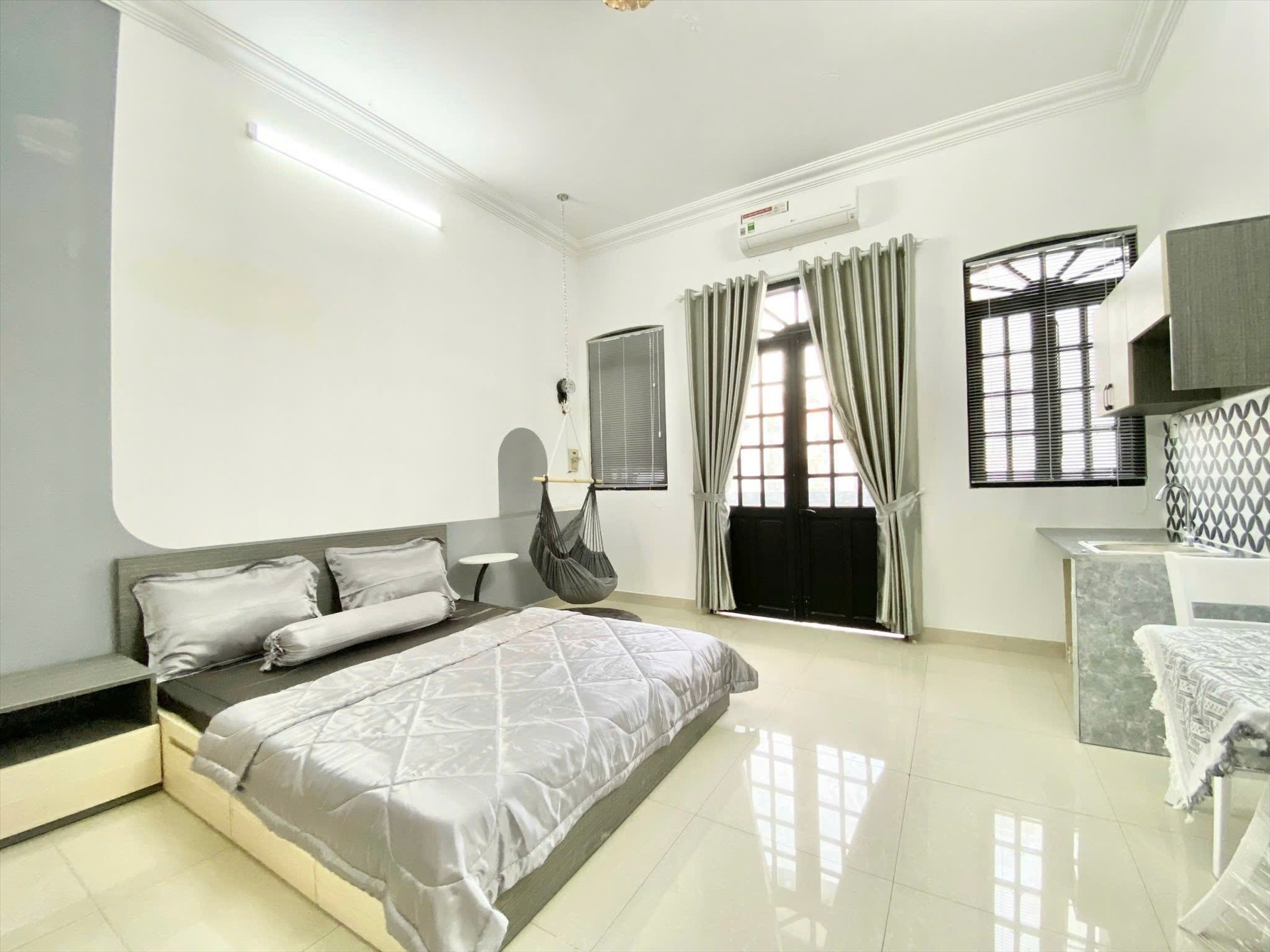 Phòng trọ Studio 25m2 tại CNB Room Nguyễn Trọng Lội - Tân Bình - Phòng ngủ