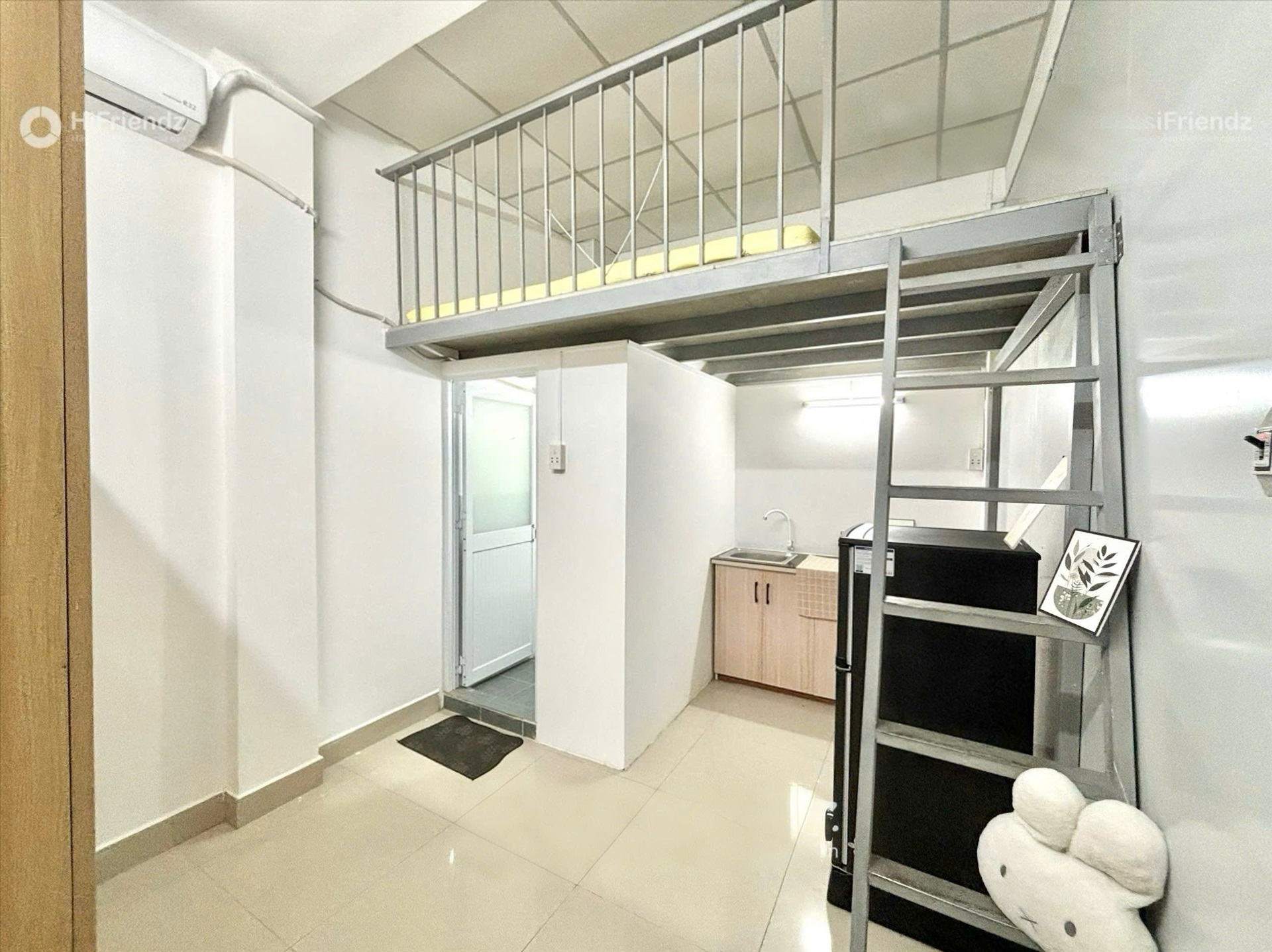 Phòng trọ Duplex 25m2 tại MP Houes Đường D9 - Tân Phú - Phòng ngủ