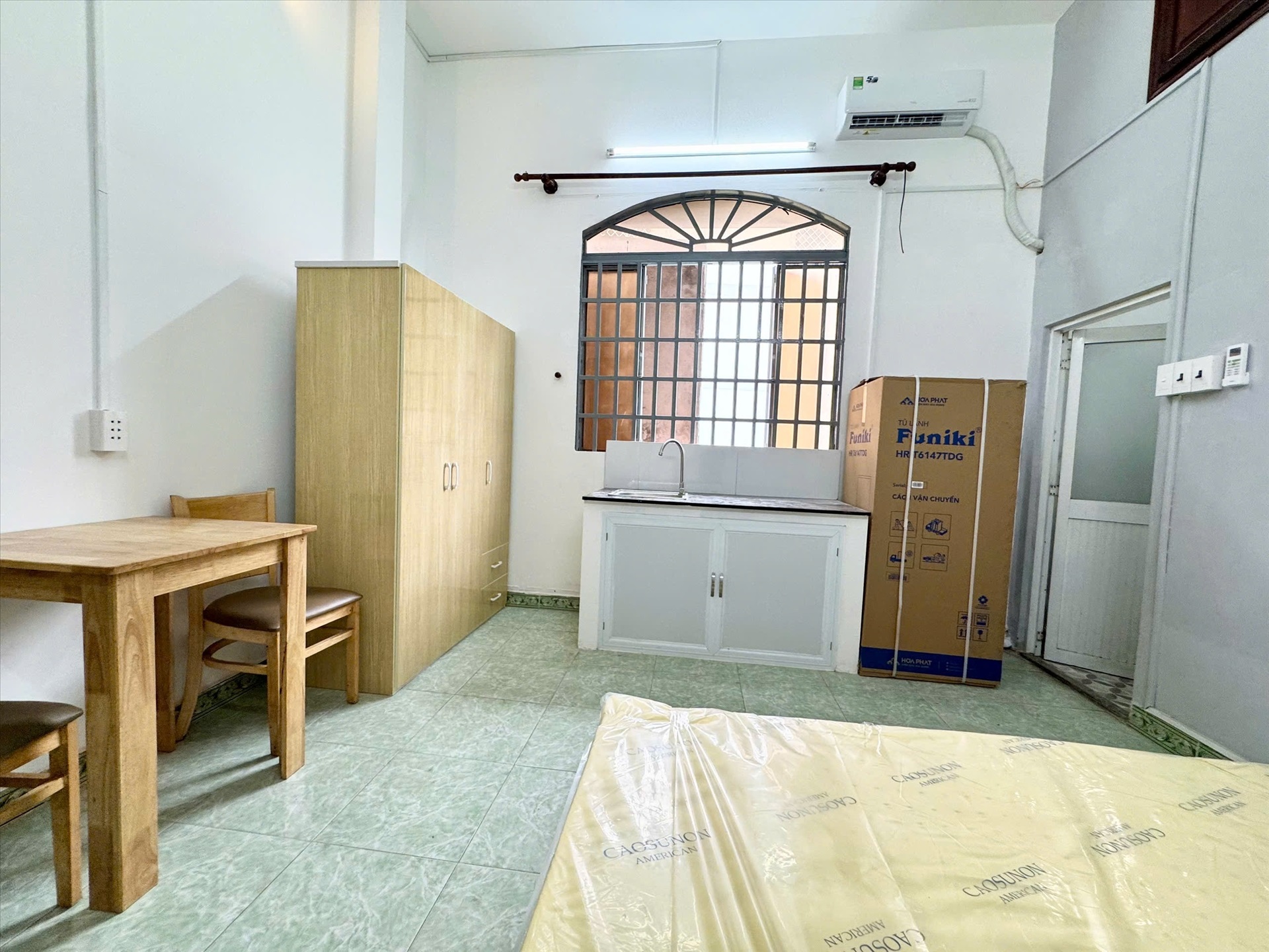 Phòng trọ Studio 25m2 tại MP House Lê Lư - Tân Phú - Phòng bếp