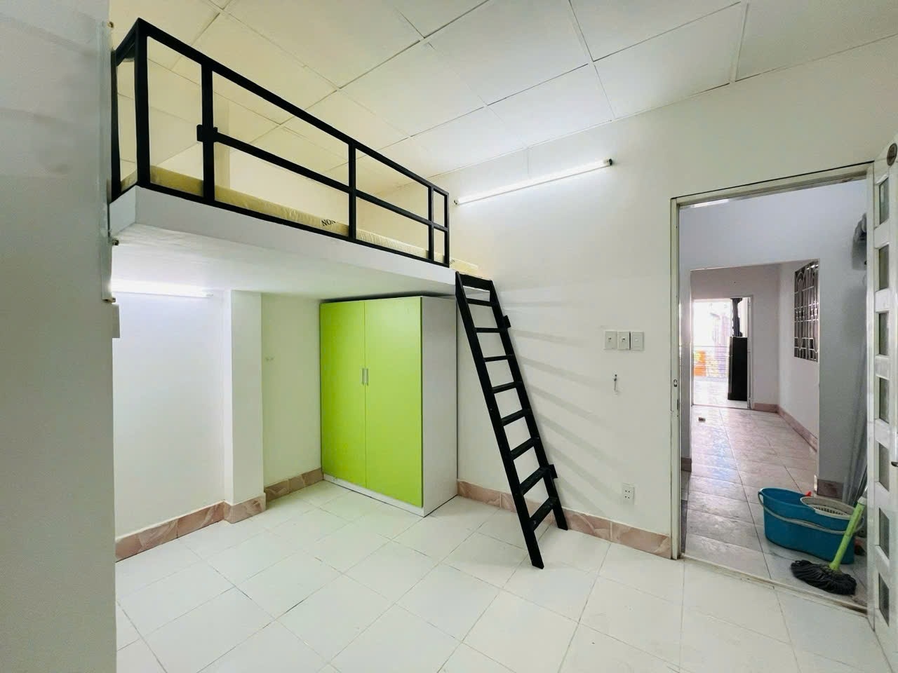 Phòng trọ Duplex 25m2 tại Maison House Cách Mạng Tháng 8 - Quận 3 - Phòng ngủ