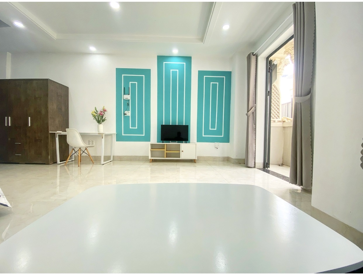 Phòng trọ Studio 25m2 tại AC House Đường số 5 - Gò Vấp - Phòng khách