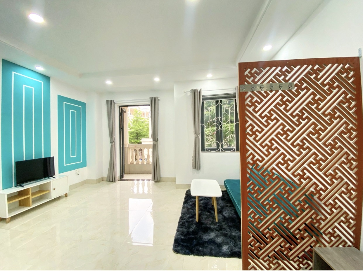 Phòng trọ Studio 25m2 tại AC House Đường số 5 - Gò Vấp - Phòng khách