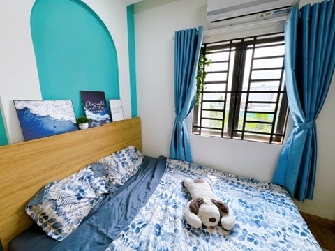 Phòng trọ Studio 20m2 tại AV House 2 Thạnh Lộc 29 - Quận 12 - Phòng ngủ