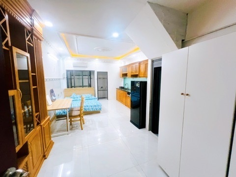 Phòng trọ Studio 30m2 tại AV House Đường số 9 - Bình Tân - Phòng ngủ