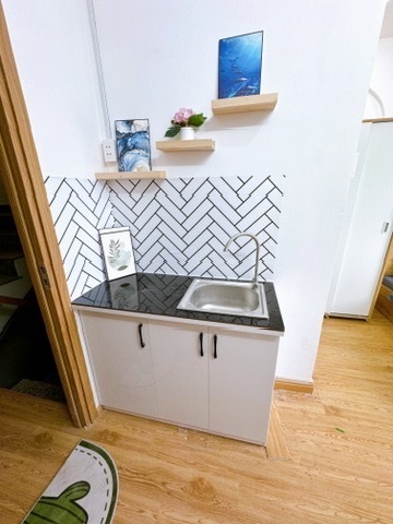 Phòng trọ Studio 20m2 tại AV House 2 Thạnh Lộc 29 - Quận 12 - Phòng ngủ