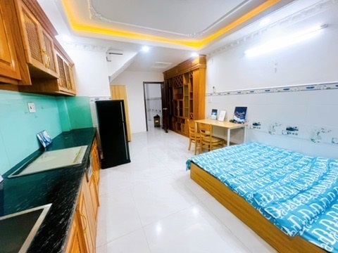 Phòng trọ Studio 30m2 tại AV House Đường số 9 - Bình Tân - Phòng ngủ