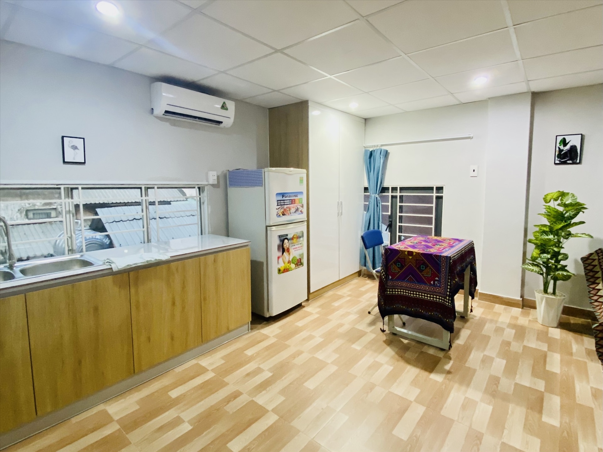 Phòng trọ Studio 50m2 tại NQ Housing Phan Ngữ - Quận 1 - Phòng ngủ