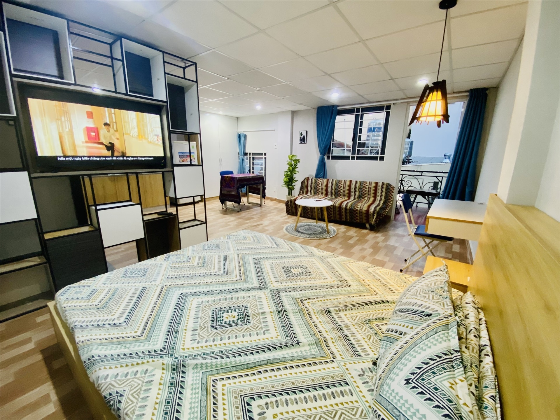 Phòng trọ Studio 50m2 tại NQ Housing Phan Ngữ - Quận 1 - Phòng ngủ