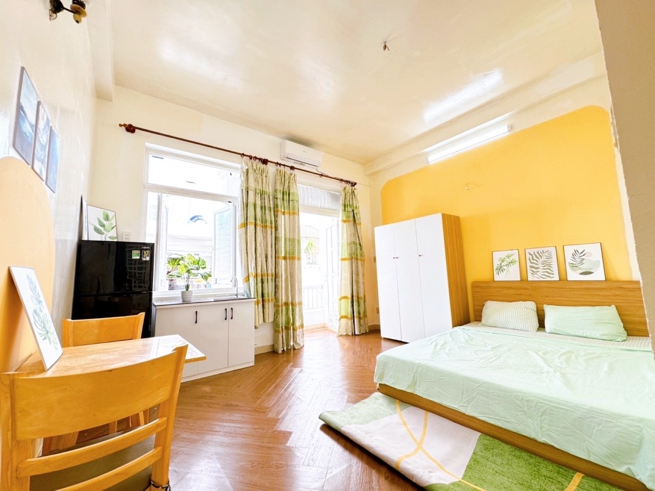 Phòng trọ Studio 35m2 tại AV House Bùi Quang Là - Gò Vấp - Phòng ngủ