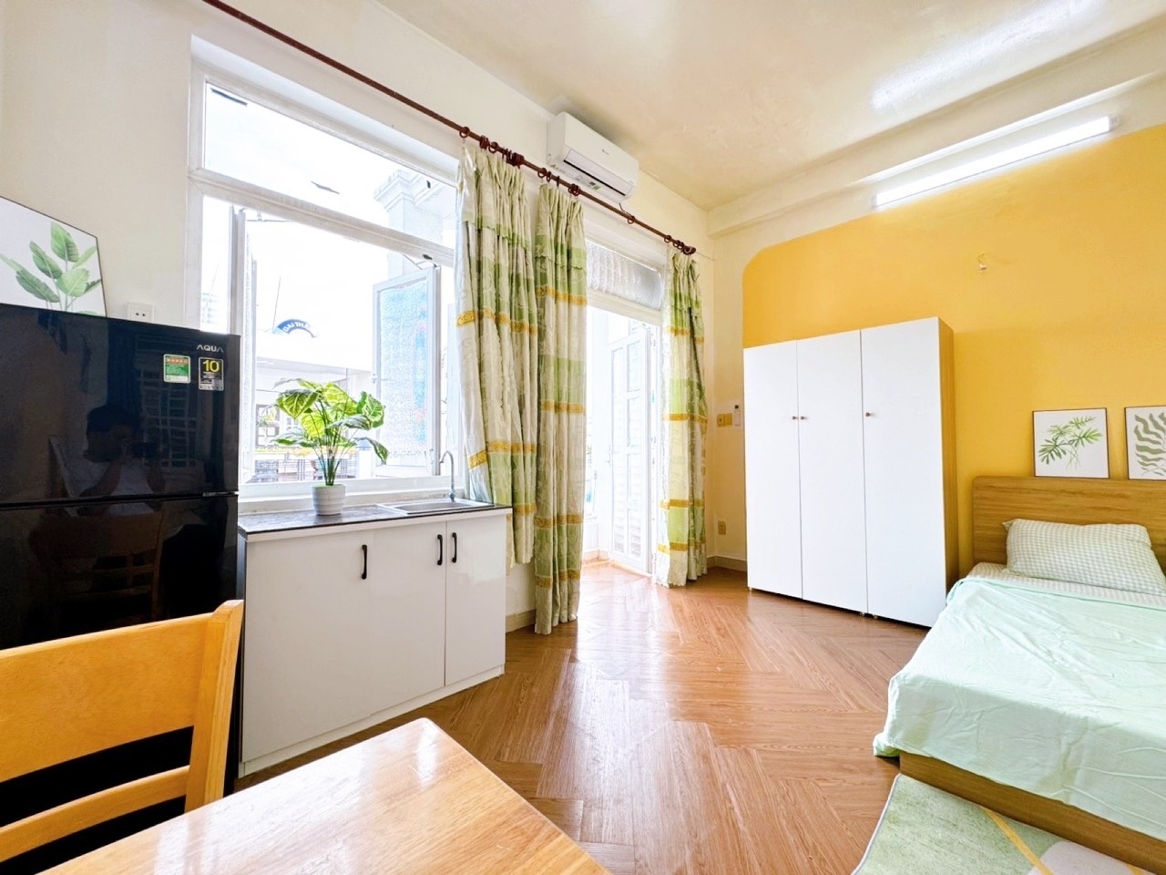 Phòng trọ Studio 35m2 tại AV House Bùi Quang Là - Gò Vấp - Phòng ngủ
