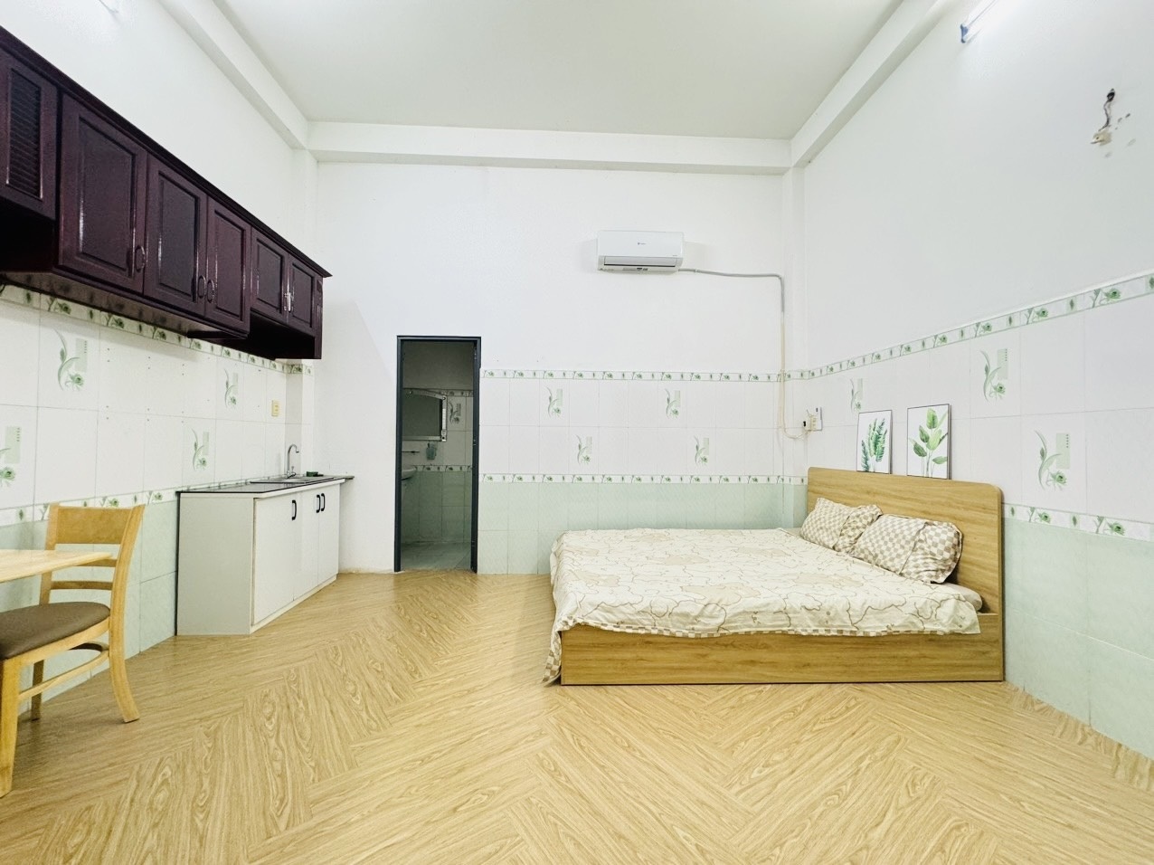 Phòng trọ Studio 35m2 tại AV House Bùi Quang Là - Gò Vấp - Phòng ngủ