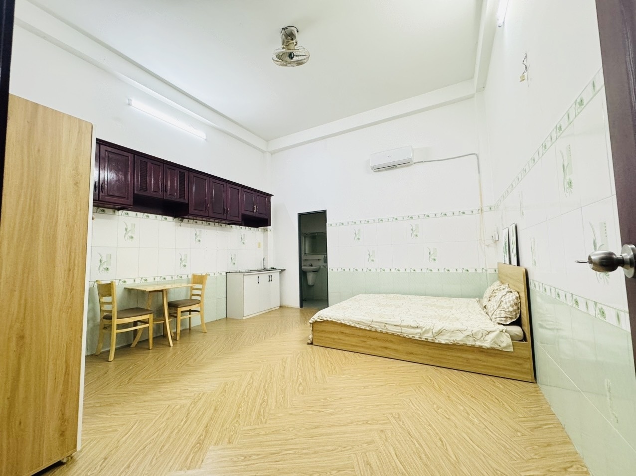Phòng trọ Studio 35m2 tại AV House Bùi Quang Là - Gò Vấp - Phòng ngủ