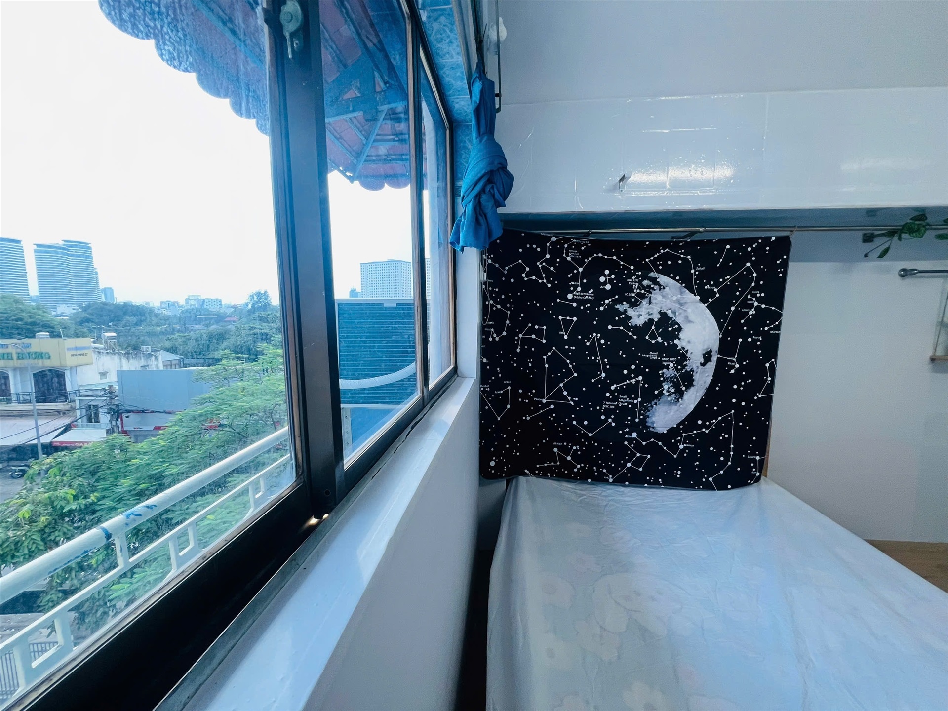 Phòng trọ Studio 20m2 tại NQ Housing Điện Biên Phủ 2 - Bình Thạnh - Phòng ngủ