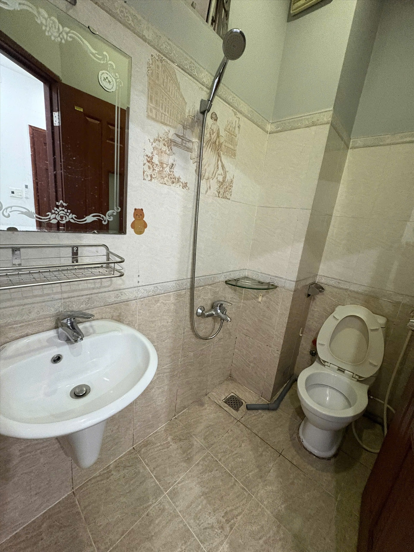 Phòng trọ Studio 25m2 tại NQ Housing 1 Điện Biên Phủ - Bình Thạnh - Phòng tắm