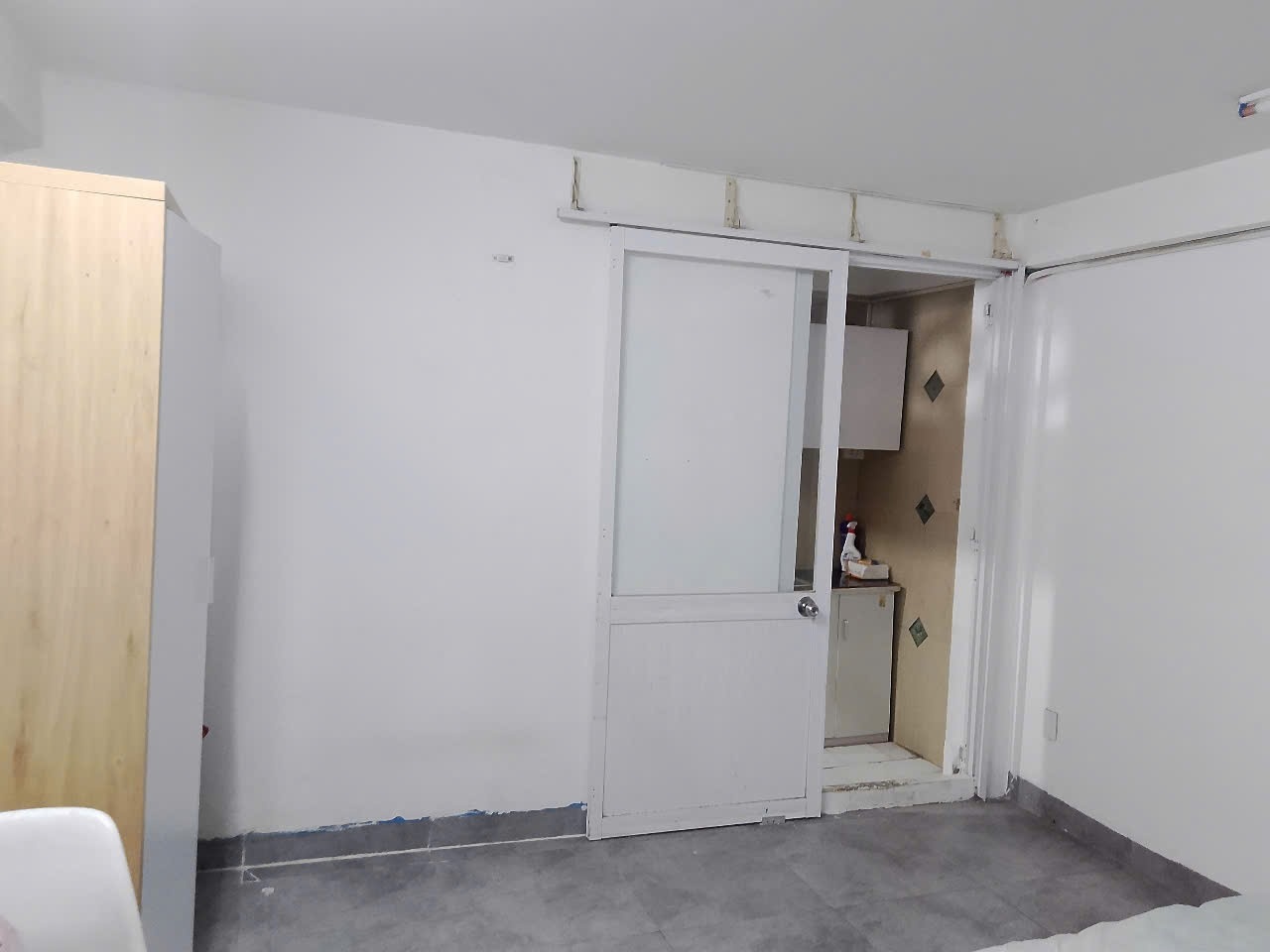 Phòng trọ Studio 30m2 tại Nuba House Trần Quang Cơ - Tân Phú - Phòng bếp