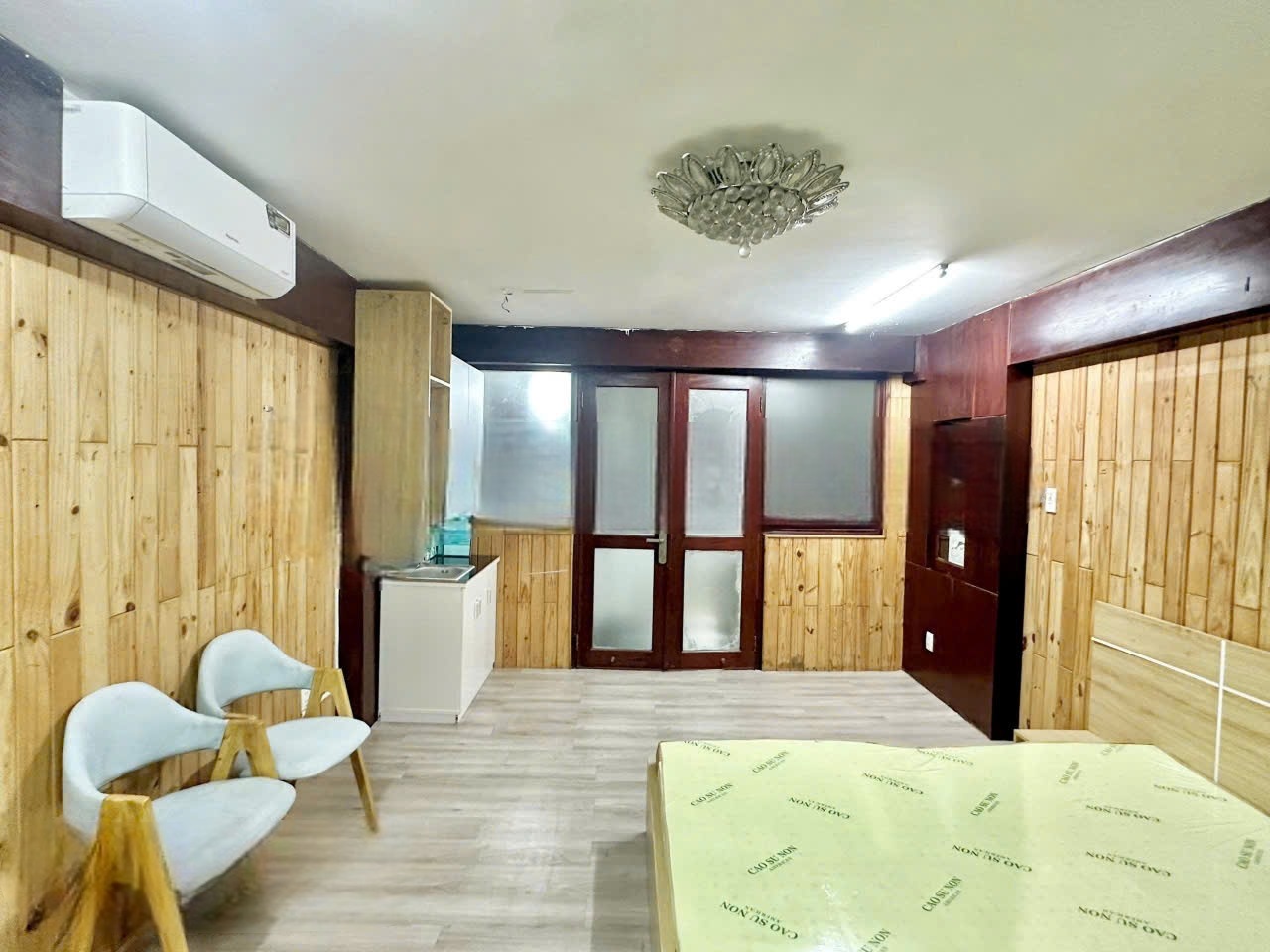 Phòng trọ Studio 25m2 tại Nuba House Trần Quang Cơ - Tân Phú - Phòng bếp