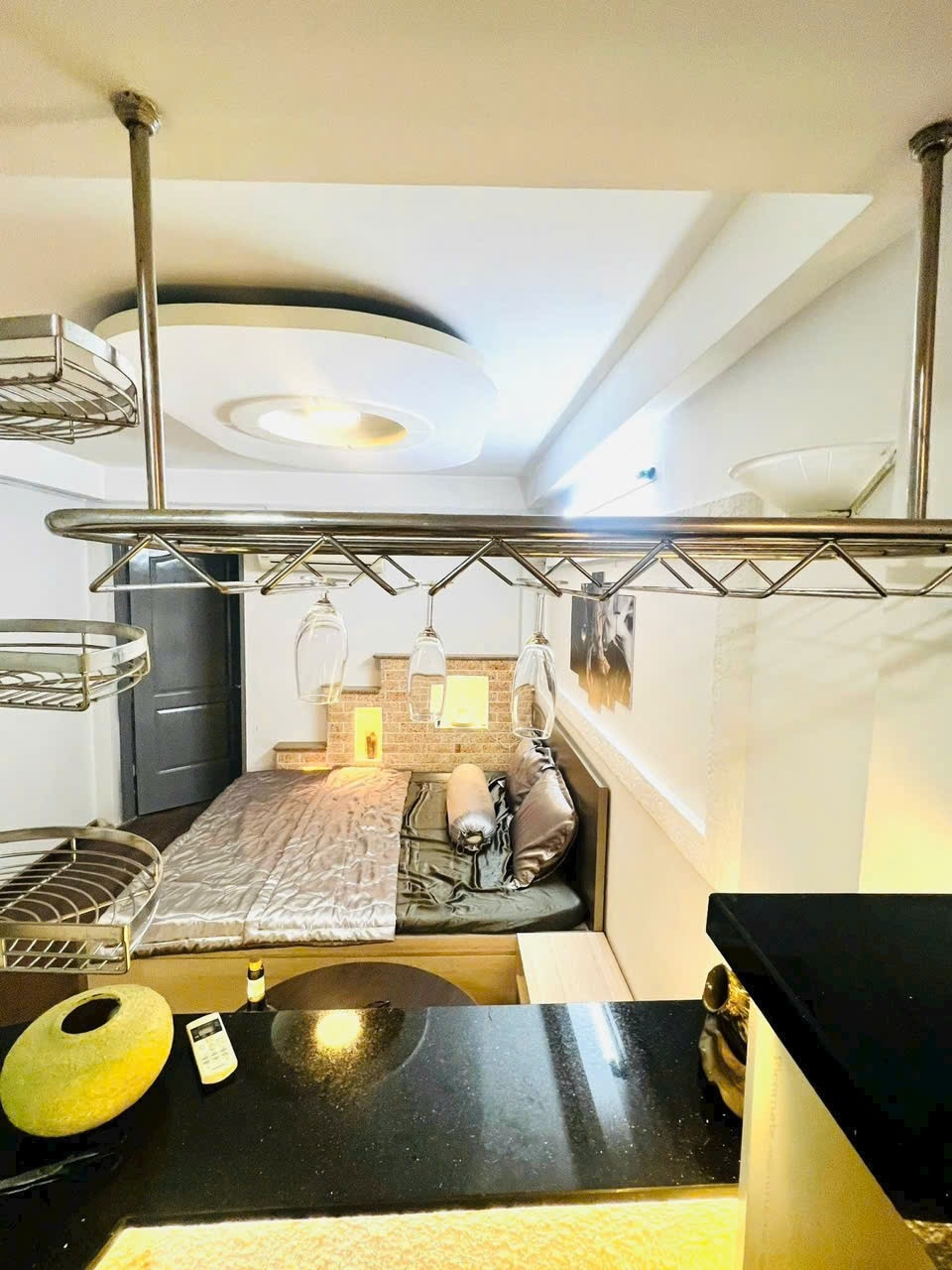 Phòng trọ Studio 25m2 tại CNB Apartment Chiến Thắng - Phú Nhuận - Phòng khách