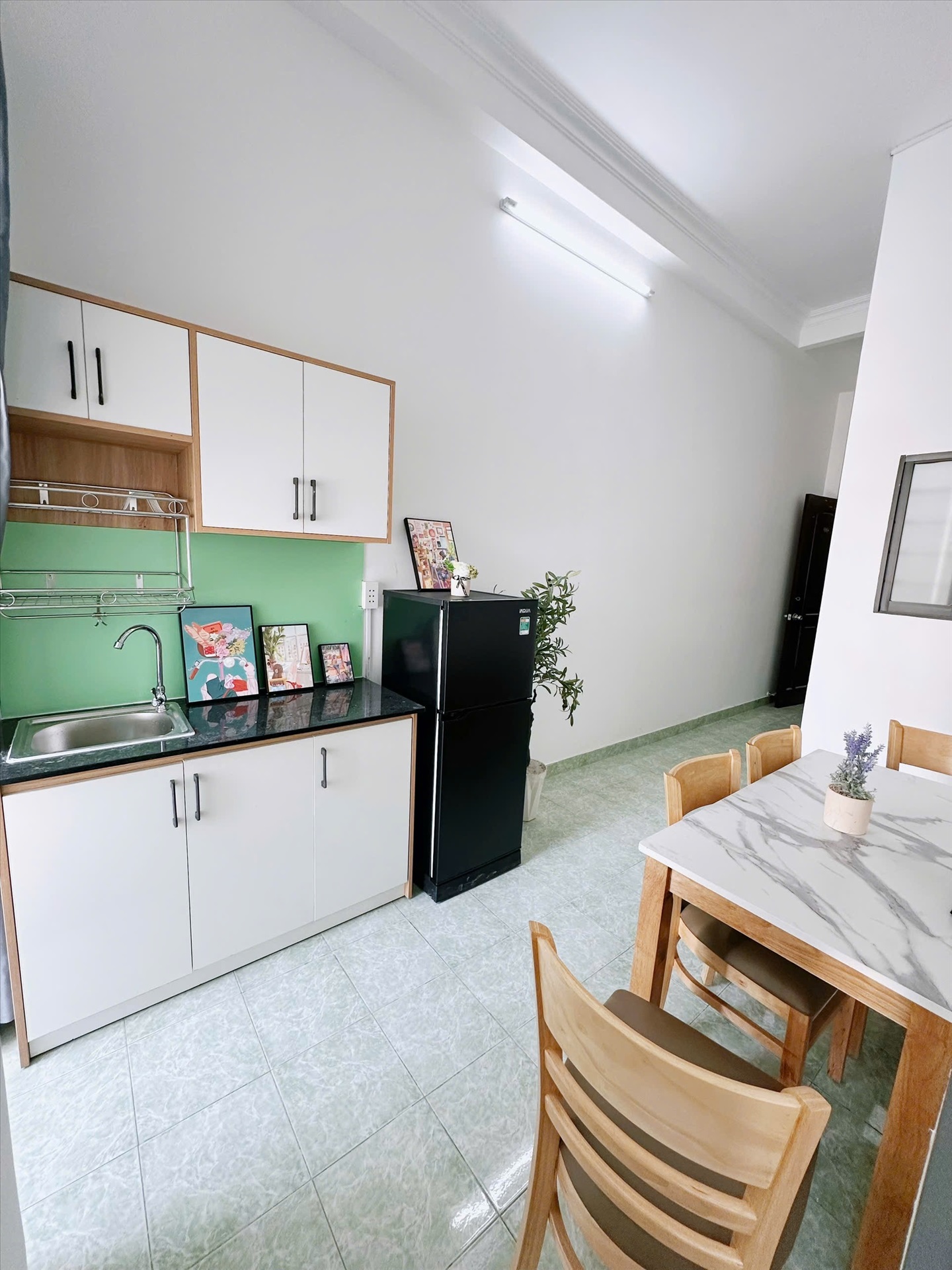 Phòng trọ 2 Phòng ngủ 45m2 tại AD House Đồng Xoài - Tân Bình - Phòng bếp