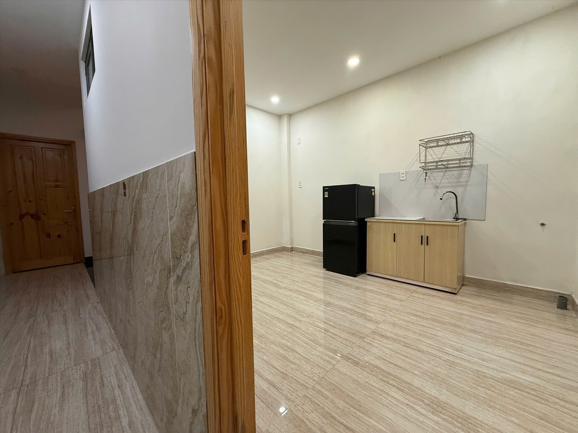 Phòng trọ Studio 25m2 tại AT House Đường số 59  - Gò Vấp - Phòng bếp