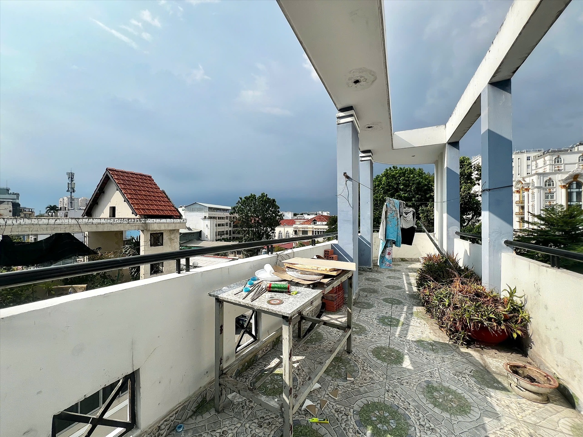 Phòng trọ 1 Phòng ngủ 40m2 tại Diamond House Nguyễn Thông - Quận 3 - Ban công