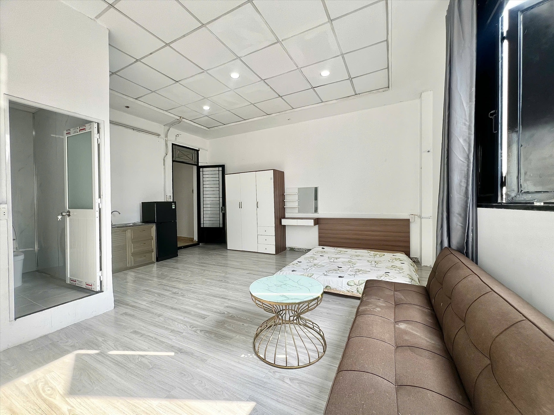 Phòng trọ 1 Phòng ngủ 40m2 tại Diamond House Nguyễn Thông - Quận 3 - Phòng ngủ