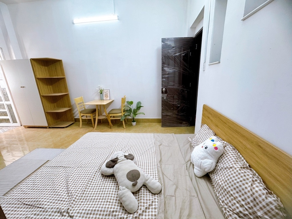 Phòng trọ Studio 32m2 tại AV House An Phú Đông - Quận 12 - Phòng ngủ