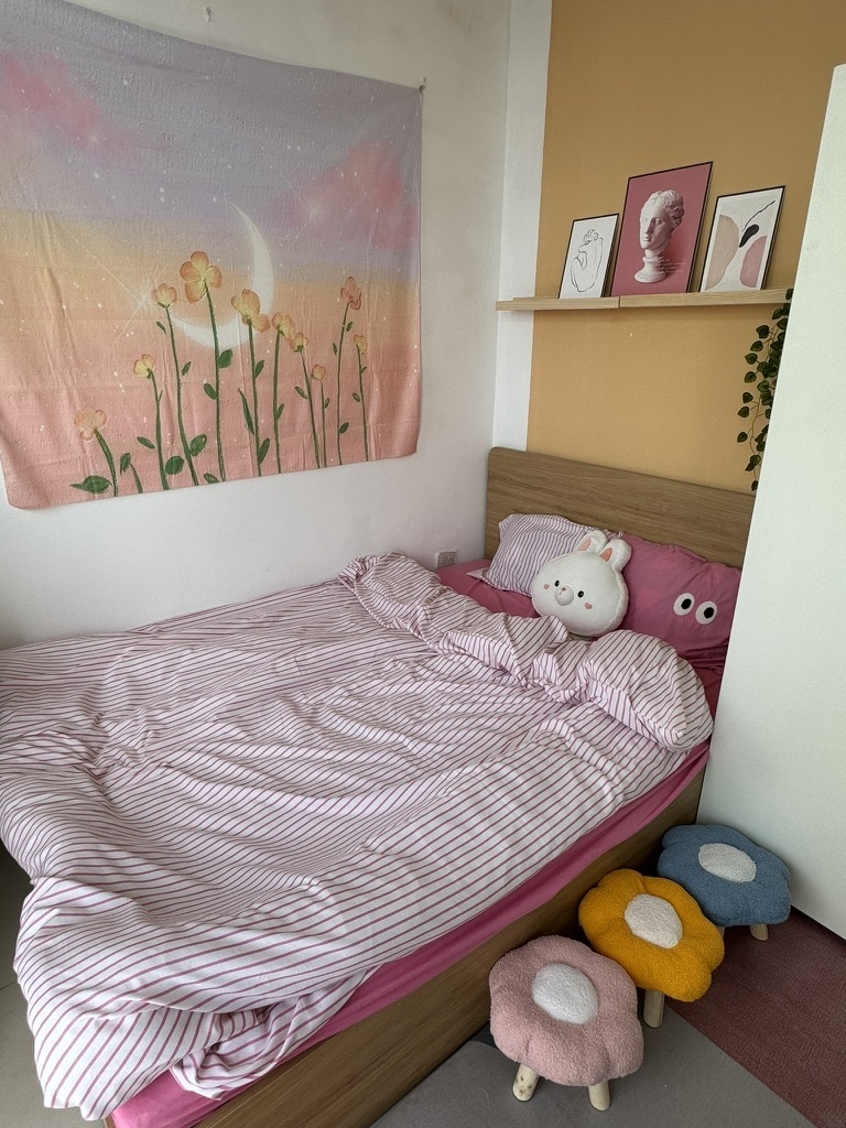 Phòng trọ Studio 30m2 tại AV House An Phú Đông - Quận 12 - Phòng ngủ