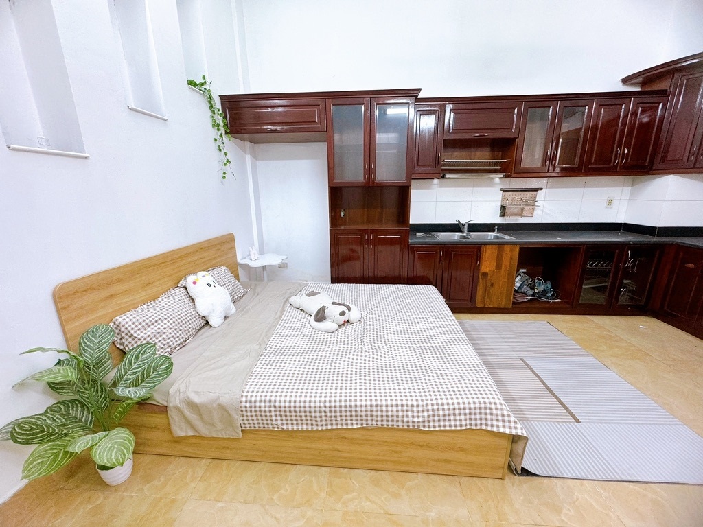 Phòng trọ Studio 32m2 tại AV House An Phú Đông - Quận 12 - Phòng ngủ